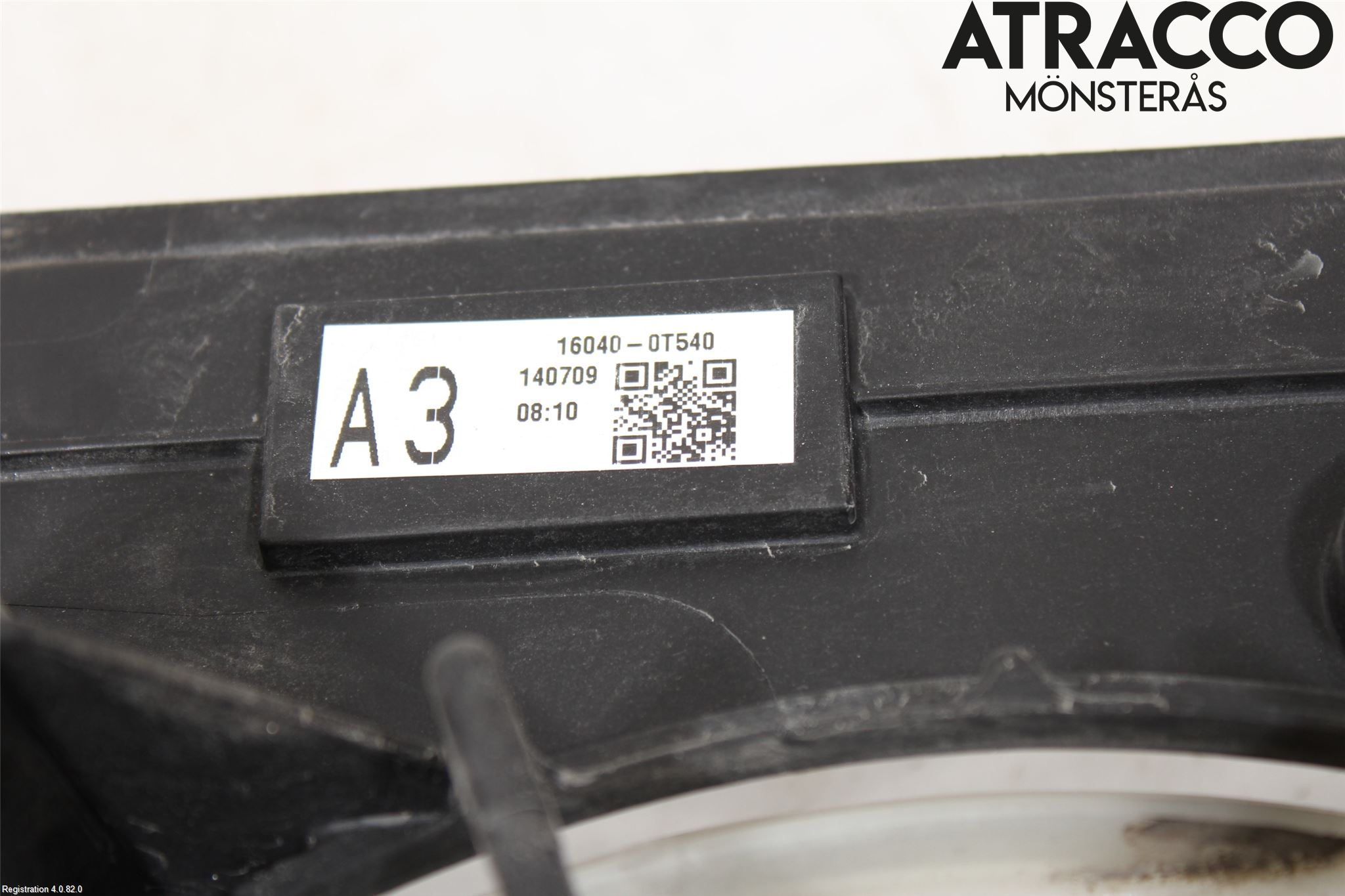 Toyota AURIS 13-19 Kjølevifte-Radiator Hus-Kåpe