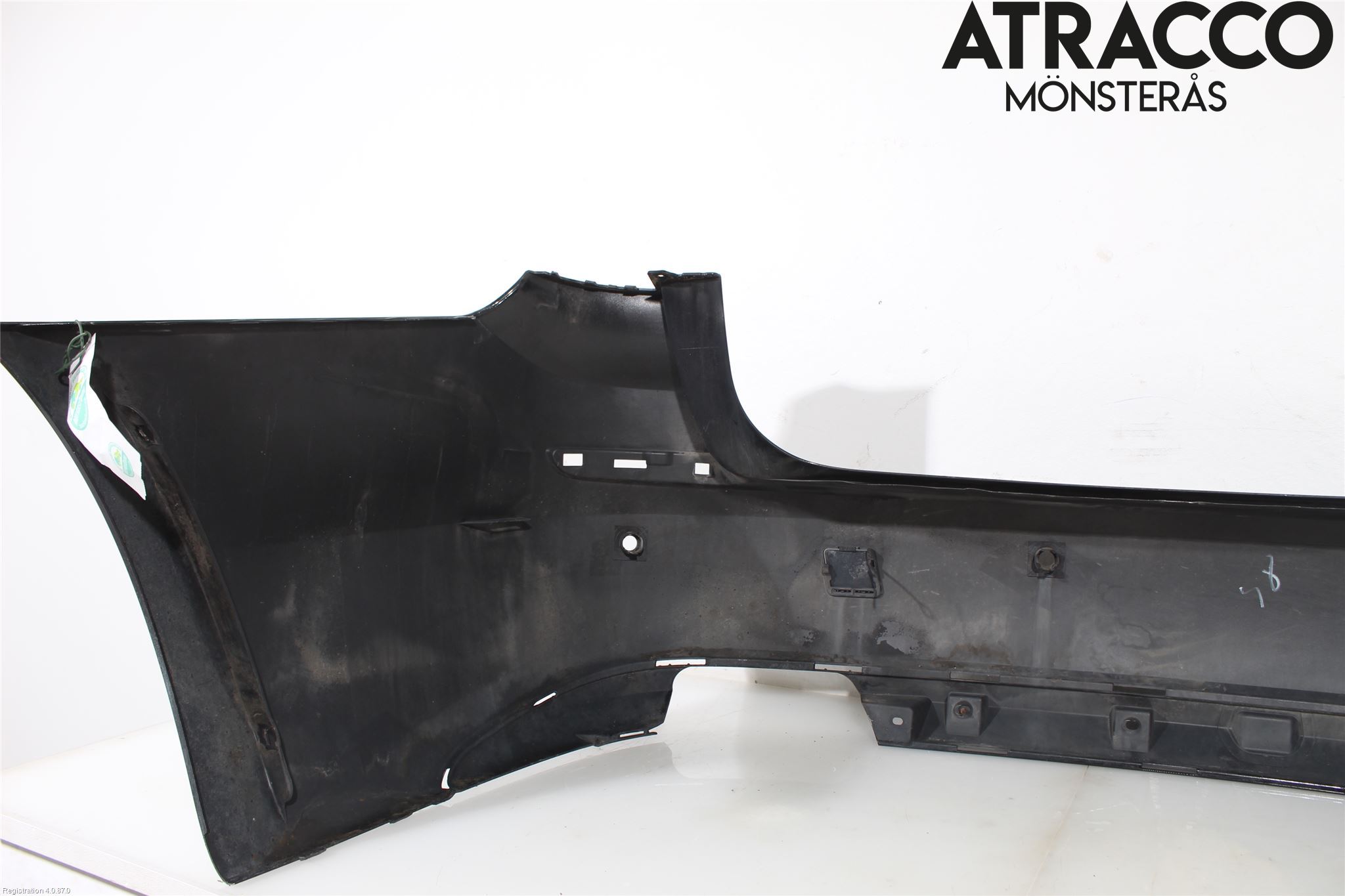 BMW 5 F10/F11/F18 09-17 Støtfanger Bak Overtrekk