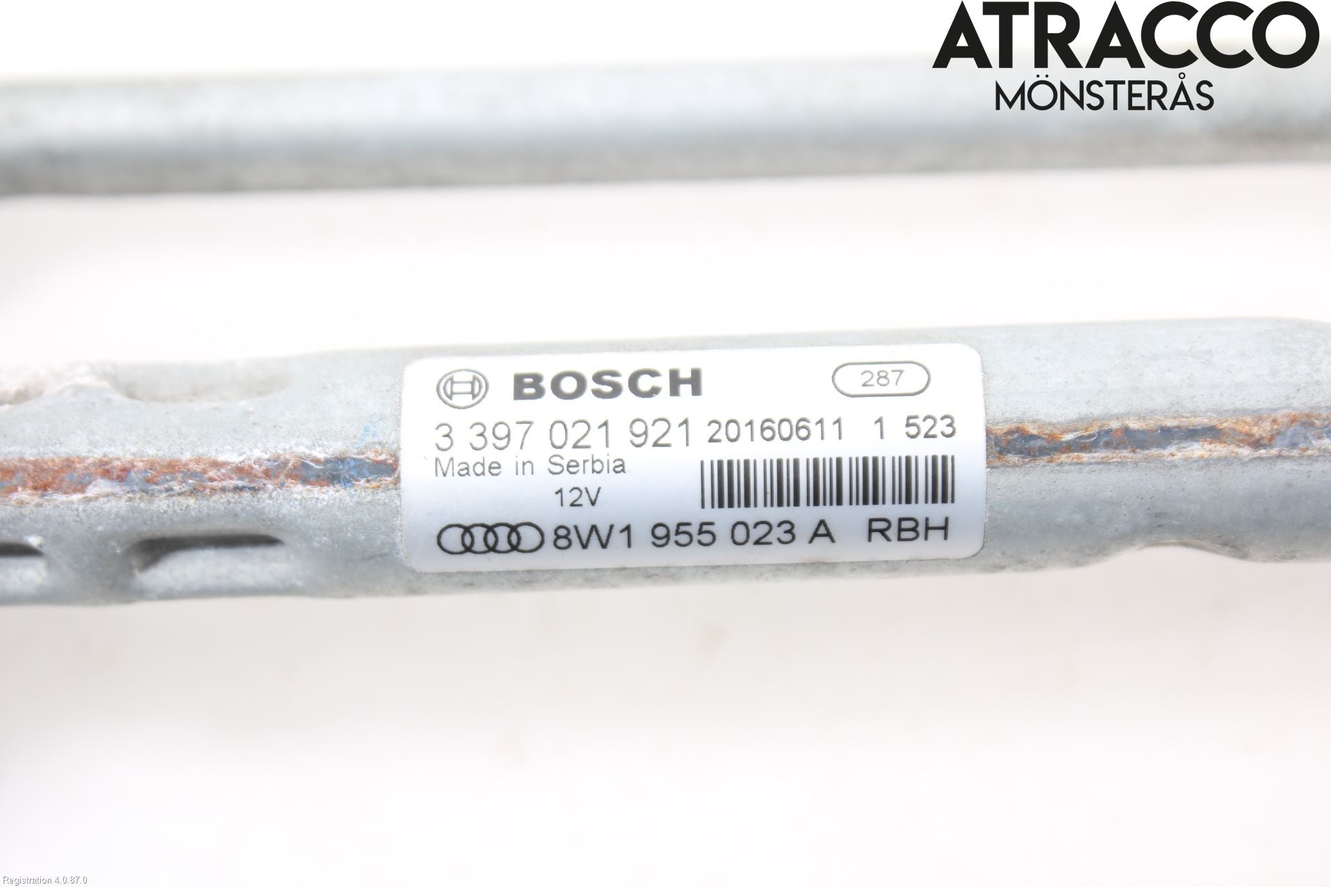 Audi A4/S4 B9 16-19 Viskeroverføring Frontrute