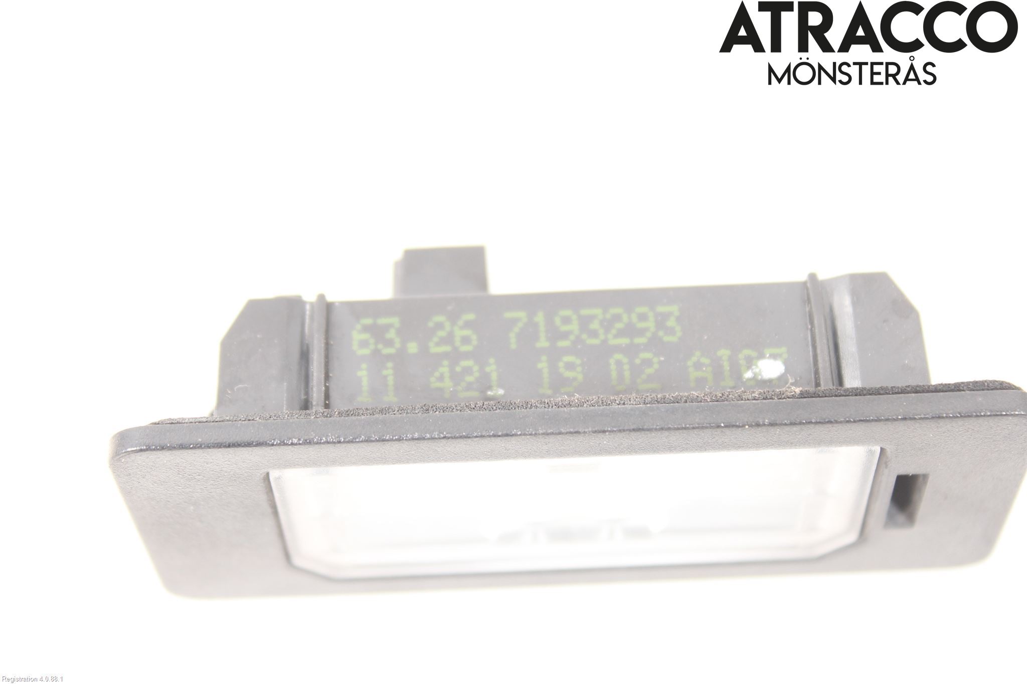 BMW 5 F10/F11/F18 09-17 Skilt Belysning