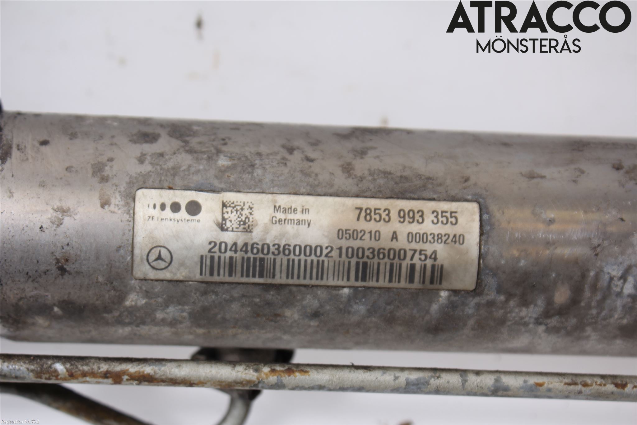 Mercedes-Benz MB GLK-KLASS (X204) 08-16 Servo Snekke - Tannstang