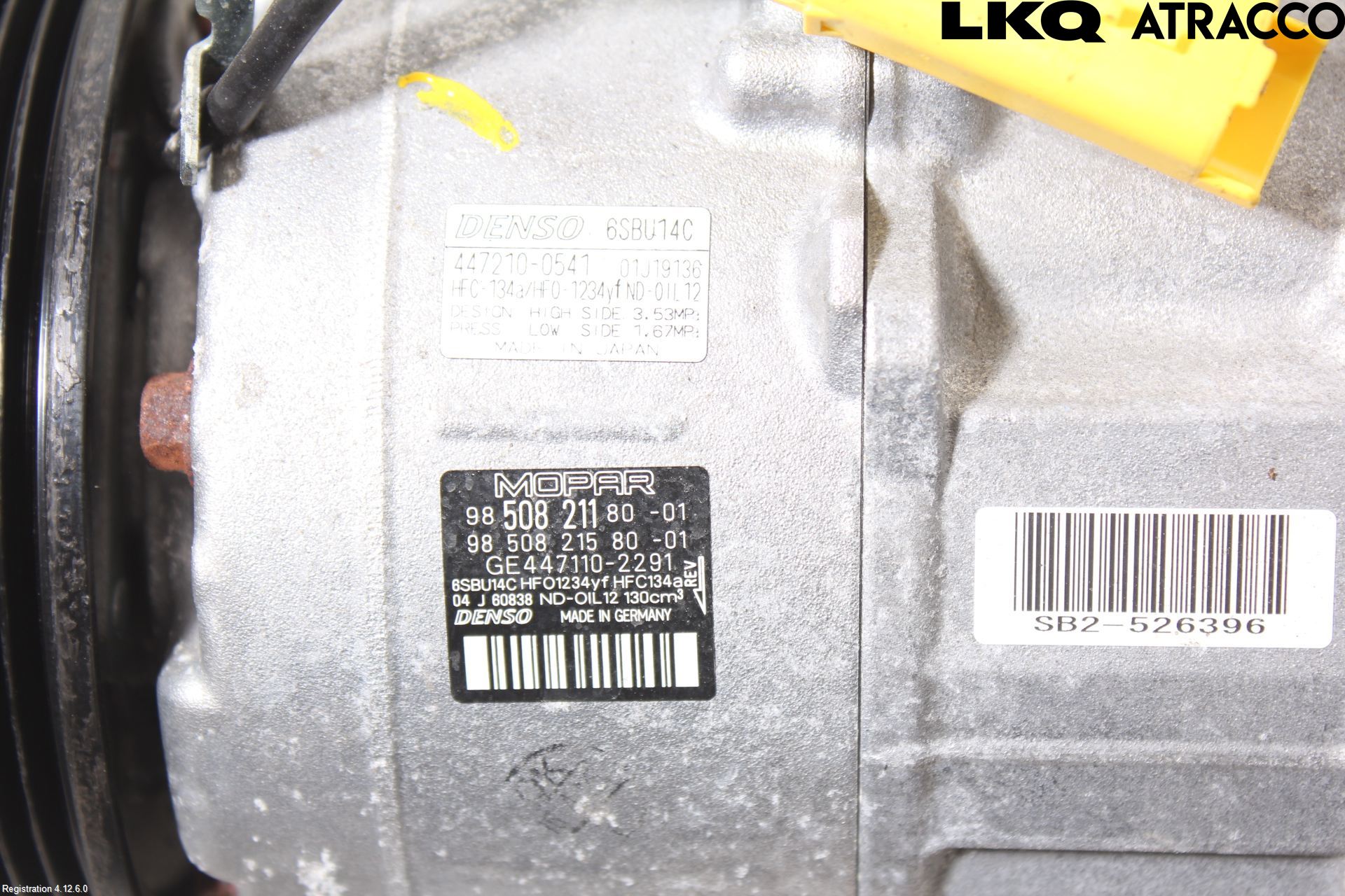 Peugeot 2008/E-2008 20- Varme Ac Kompressor