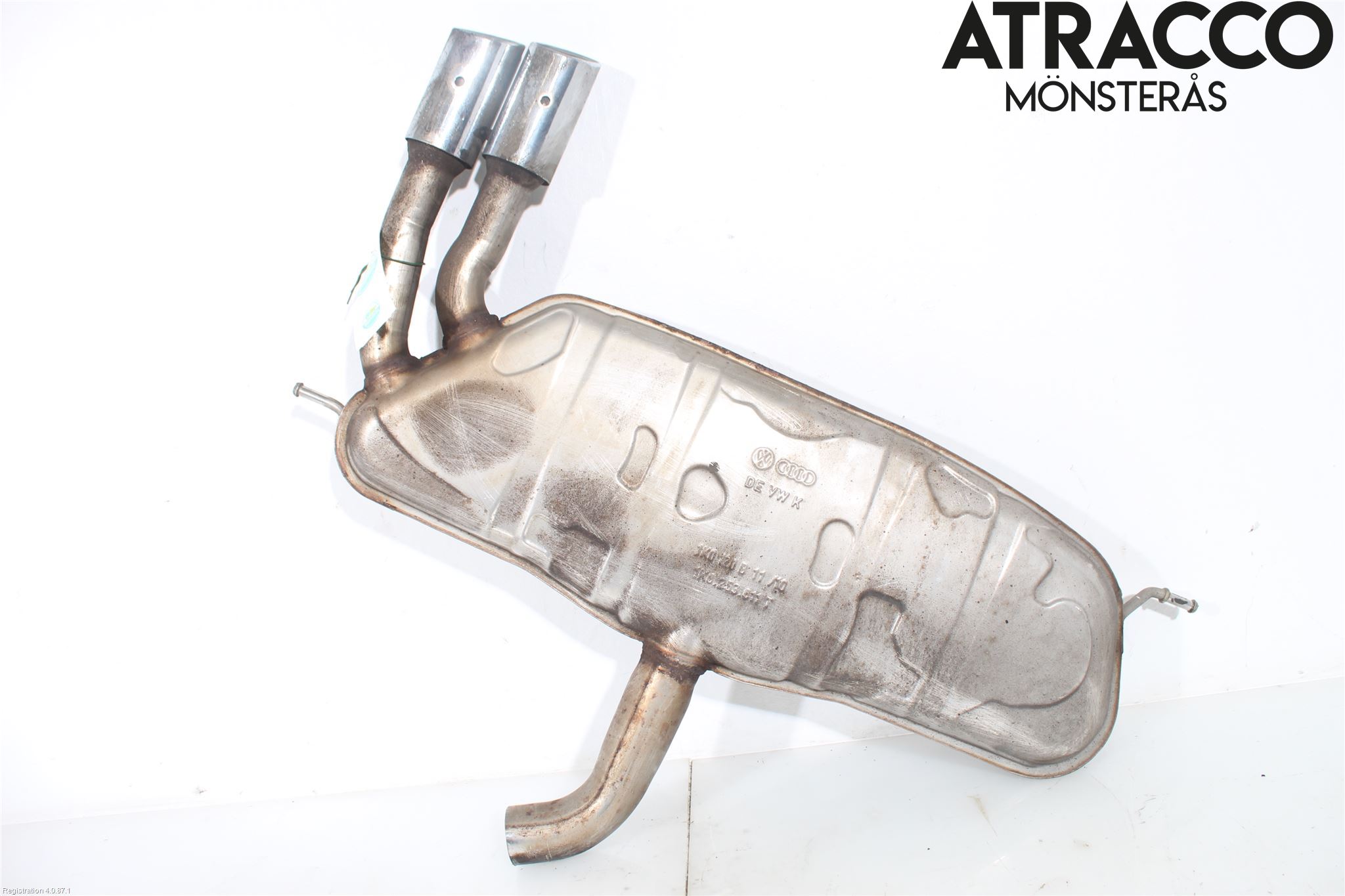Audi A3/S3 05-13 Eksos Bakre Potte