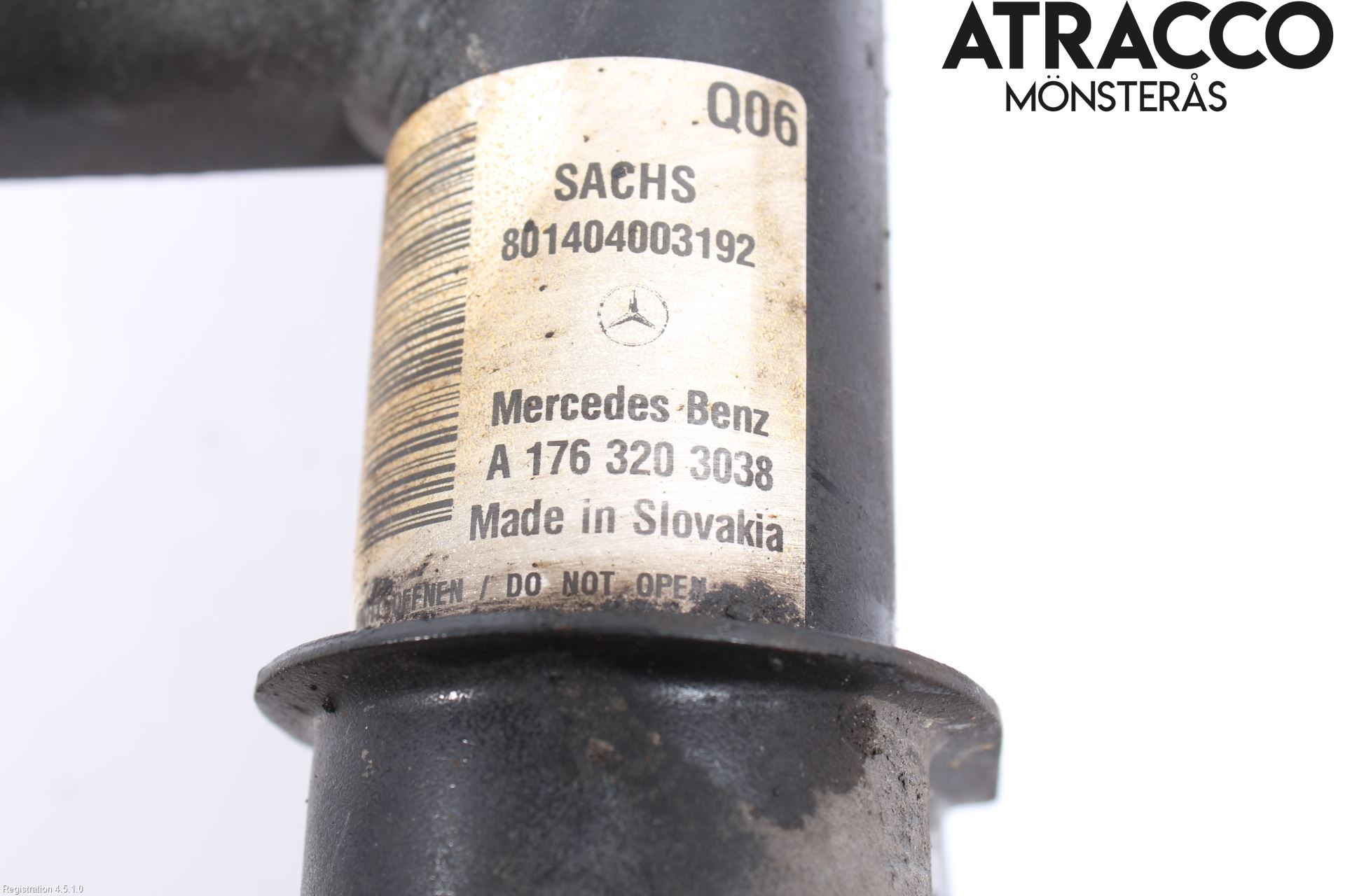 Mercedes-Benz MB CLA-KLASS (C117/X117) 13-19 Fjærbein Foran Høyre