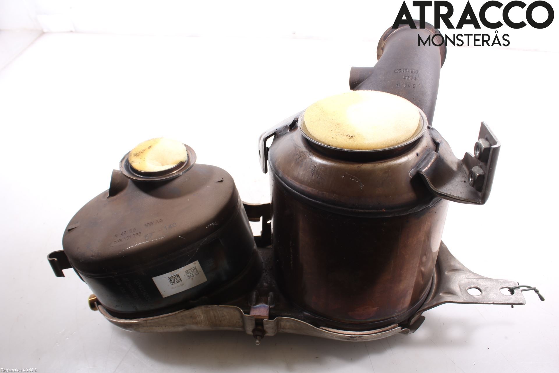 Volkswagen VW POLO 10-17 Eksos Partikketfilter