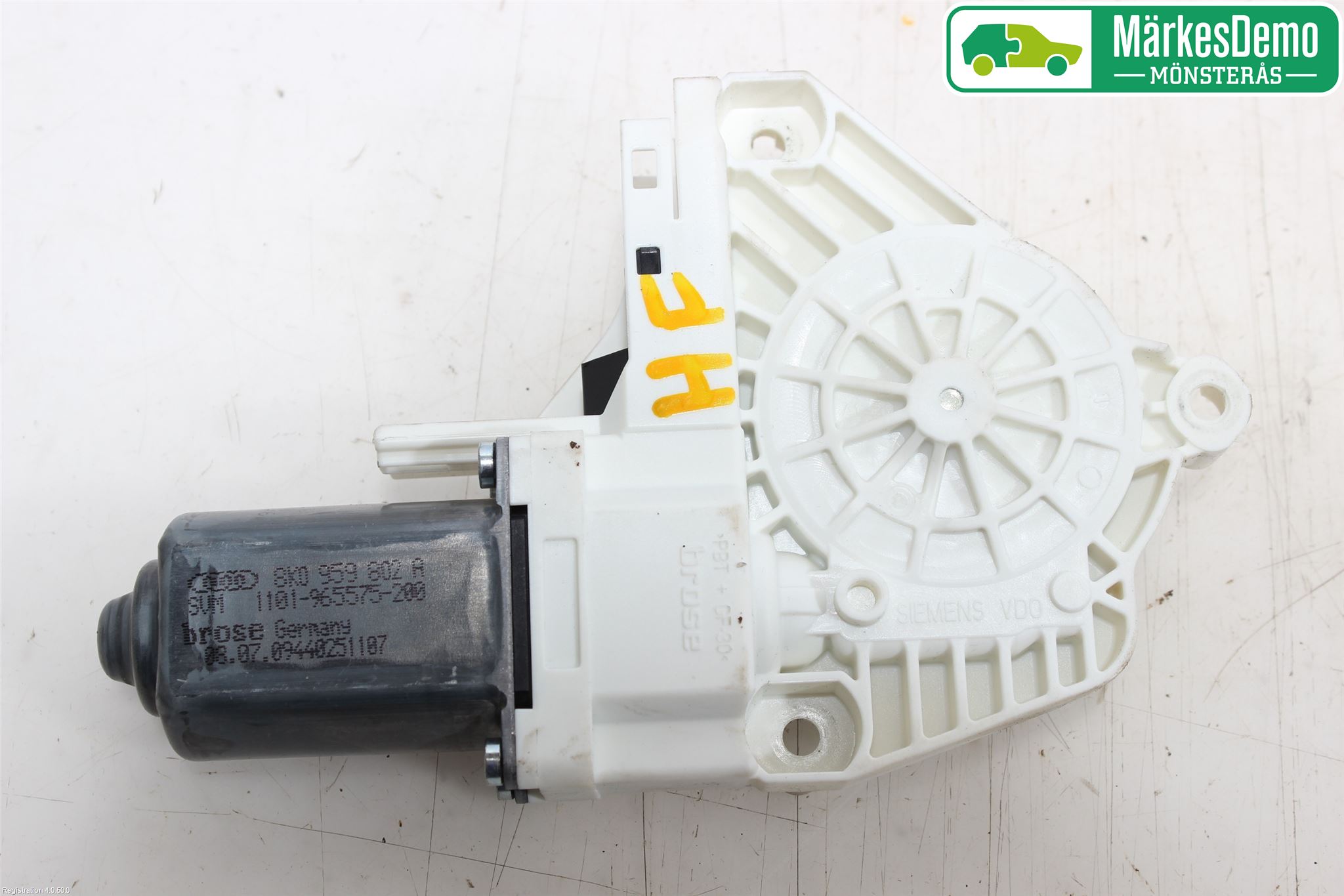 Audi A4/S4 08-11 Vindusheismotor