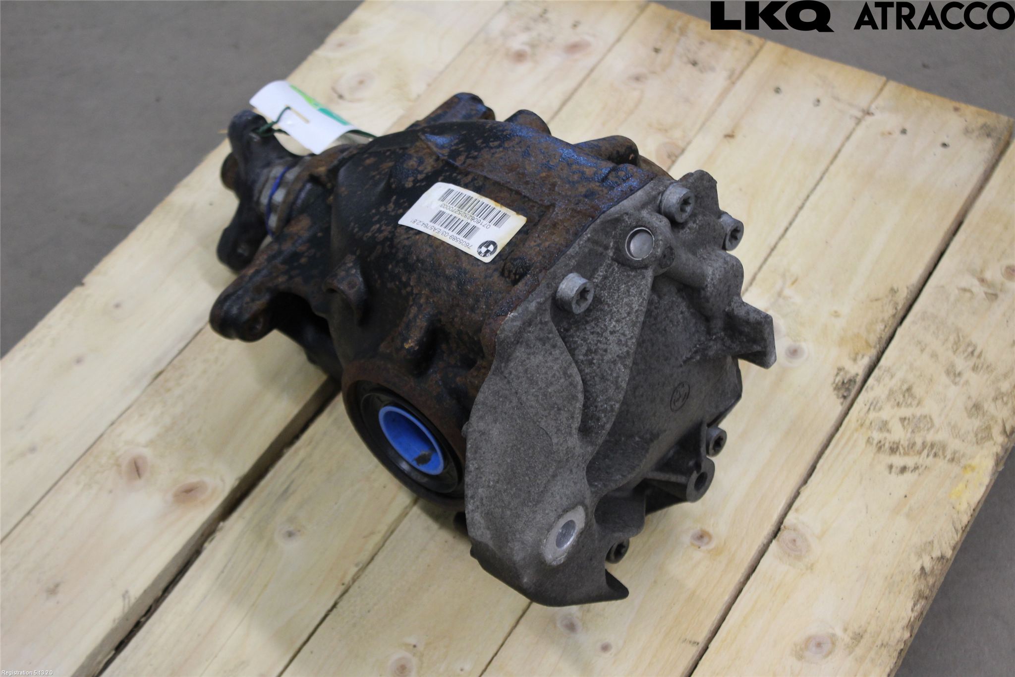 BMW 4 F32/F33/F82/F83 13-20 Bakaksel Kardang Bak -Diff