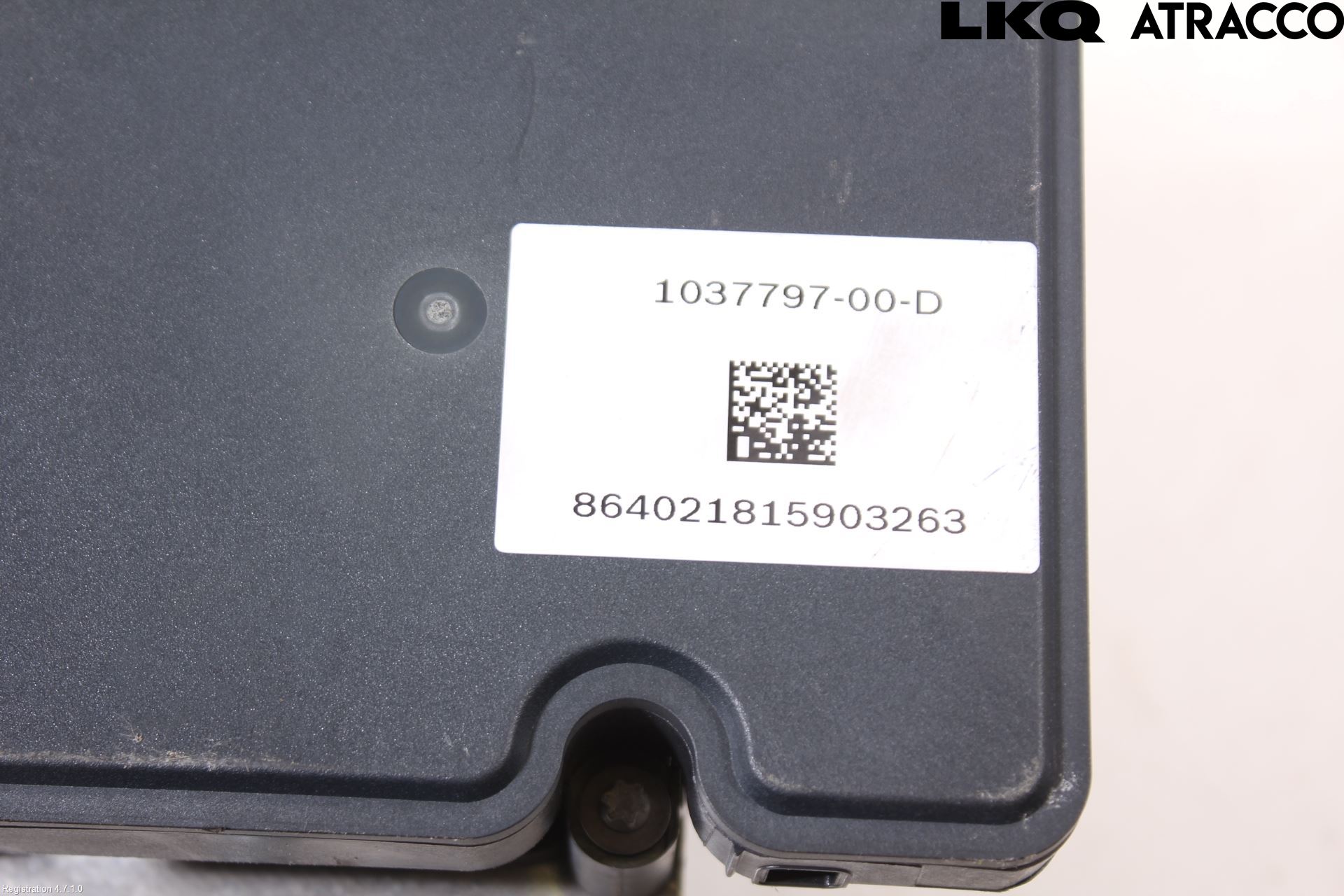 Tesla MODEL S 13- Abs Hydraulikkaggregat