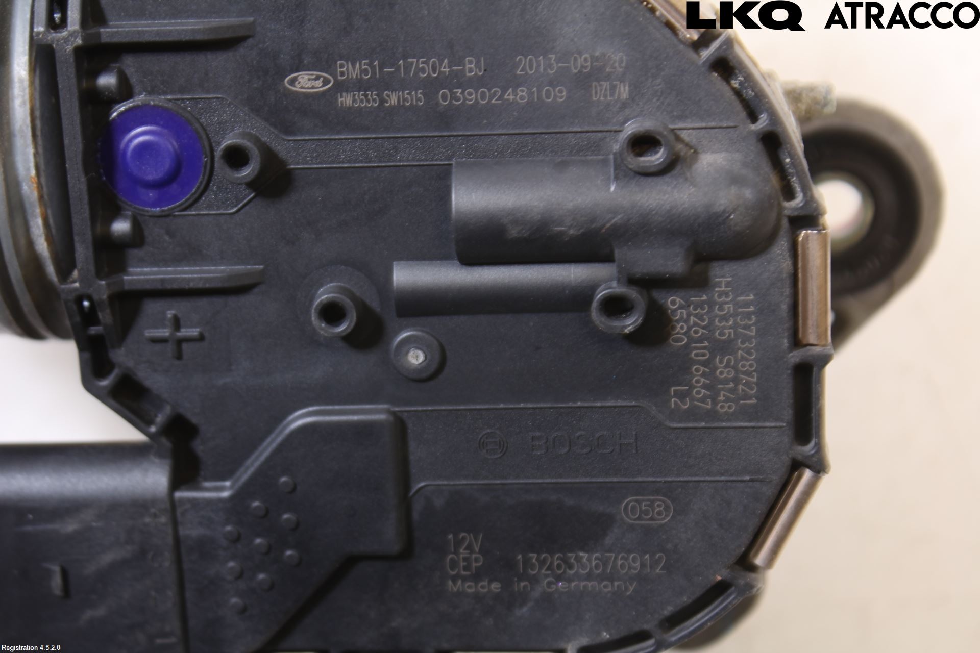 Ford FOCUS 11-14 Viskermotor Frontrute