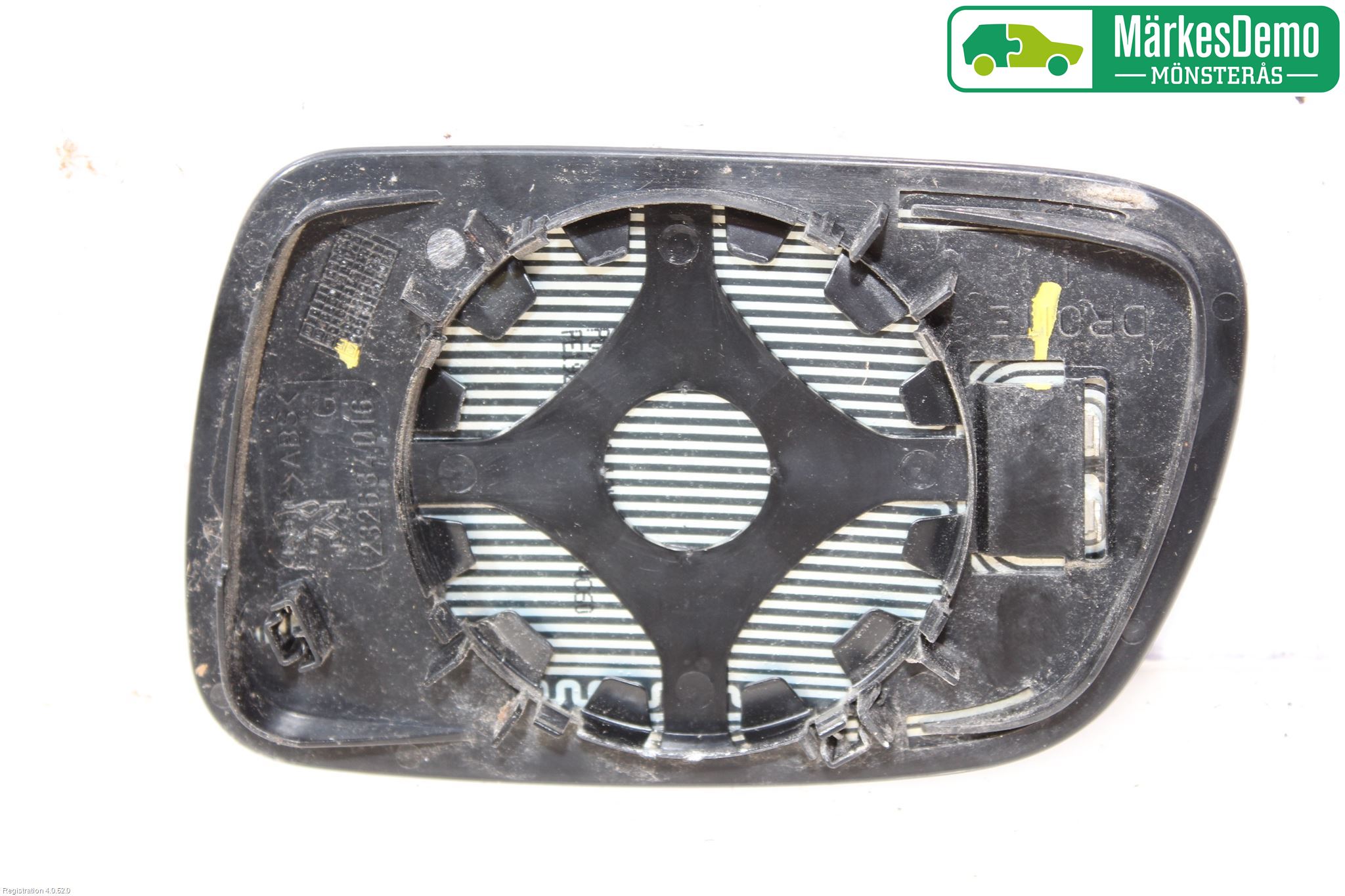 Peugeot 307     05-08 Speil Glass H