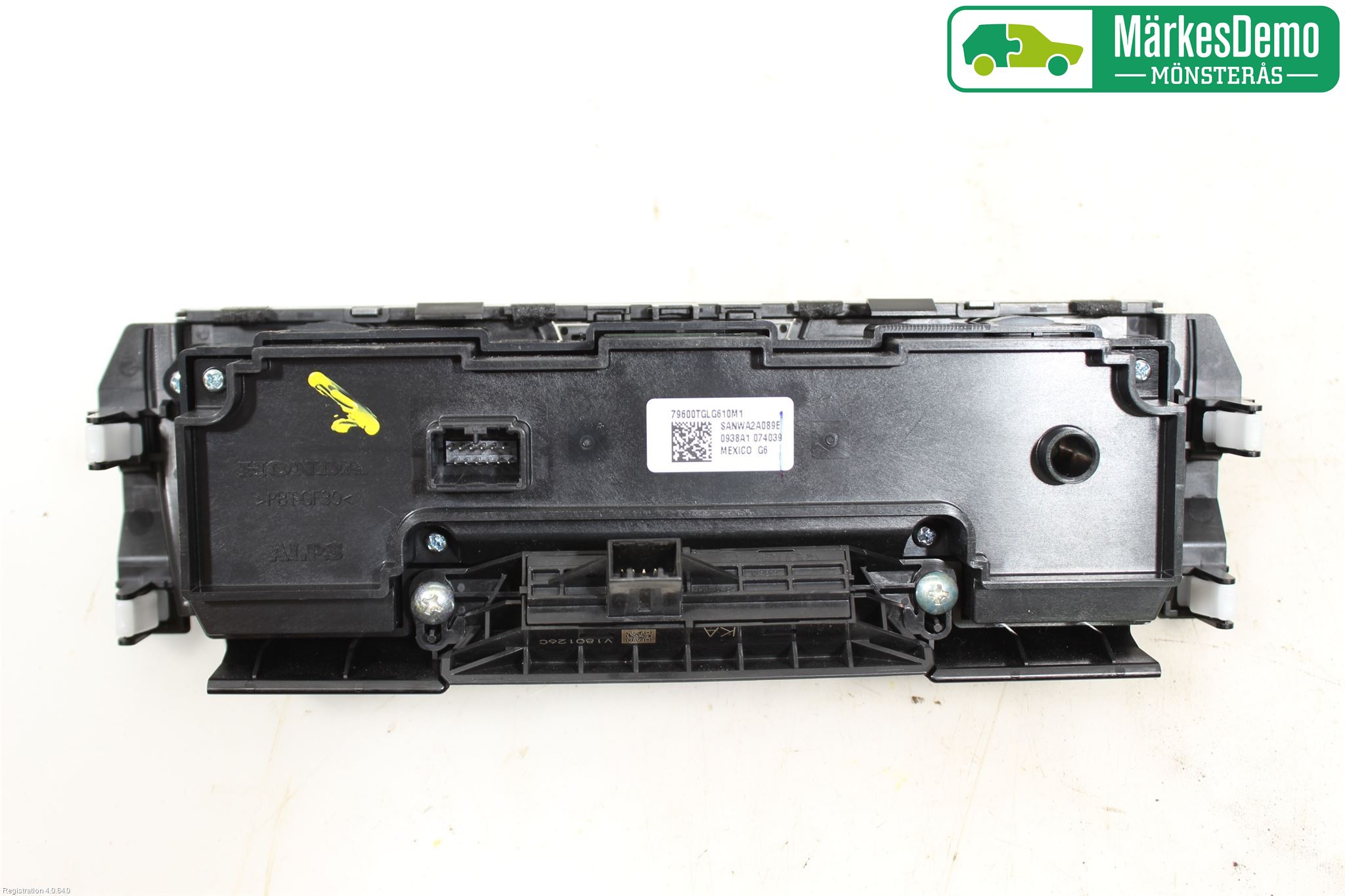 Honda CIVIC 17-22 Varme Ac Betjening-Display