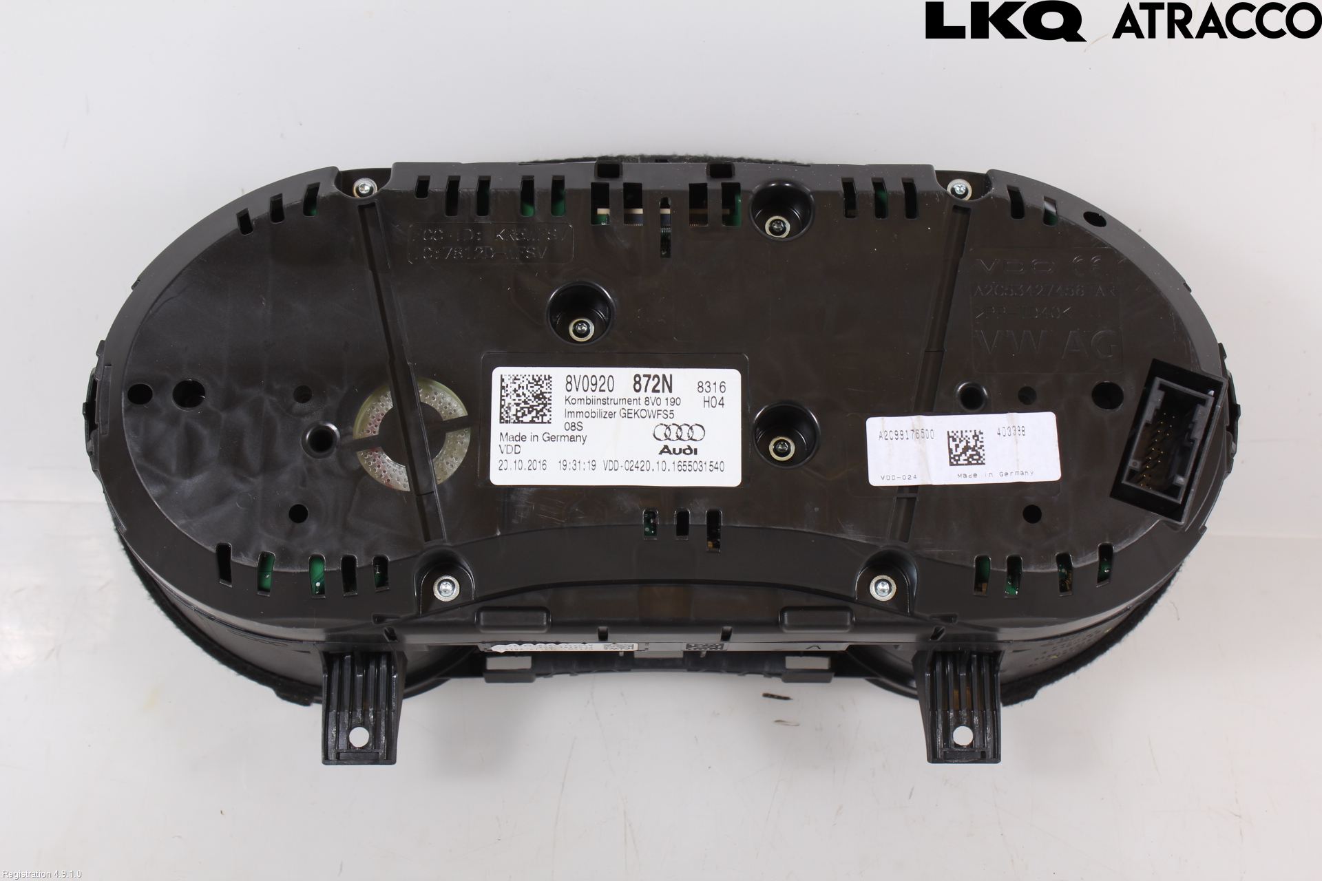 Audi A3/S3 8V 13-20 Instr Kombinert