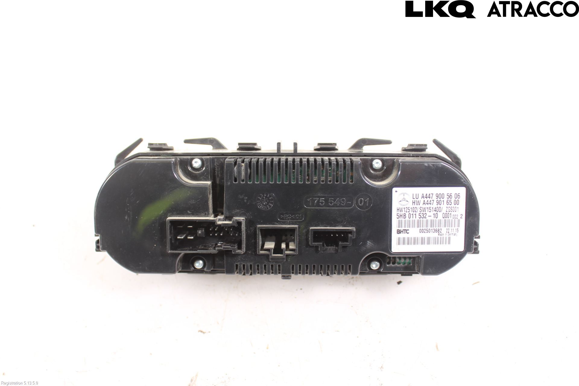 Mercedes-Benz MB VITO/V-KLASS (W640,W447,W448) 14- Varme Ac Betjening-Display