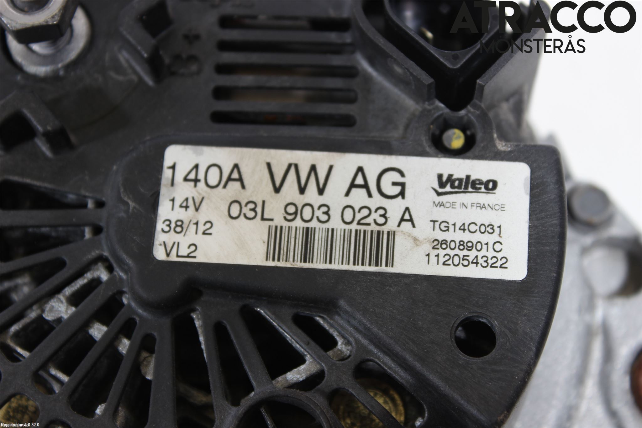 Volkswagen VW GOLF VI 09-13 Dynamo