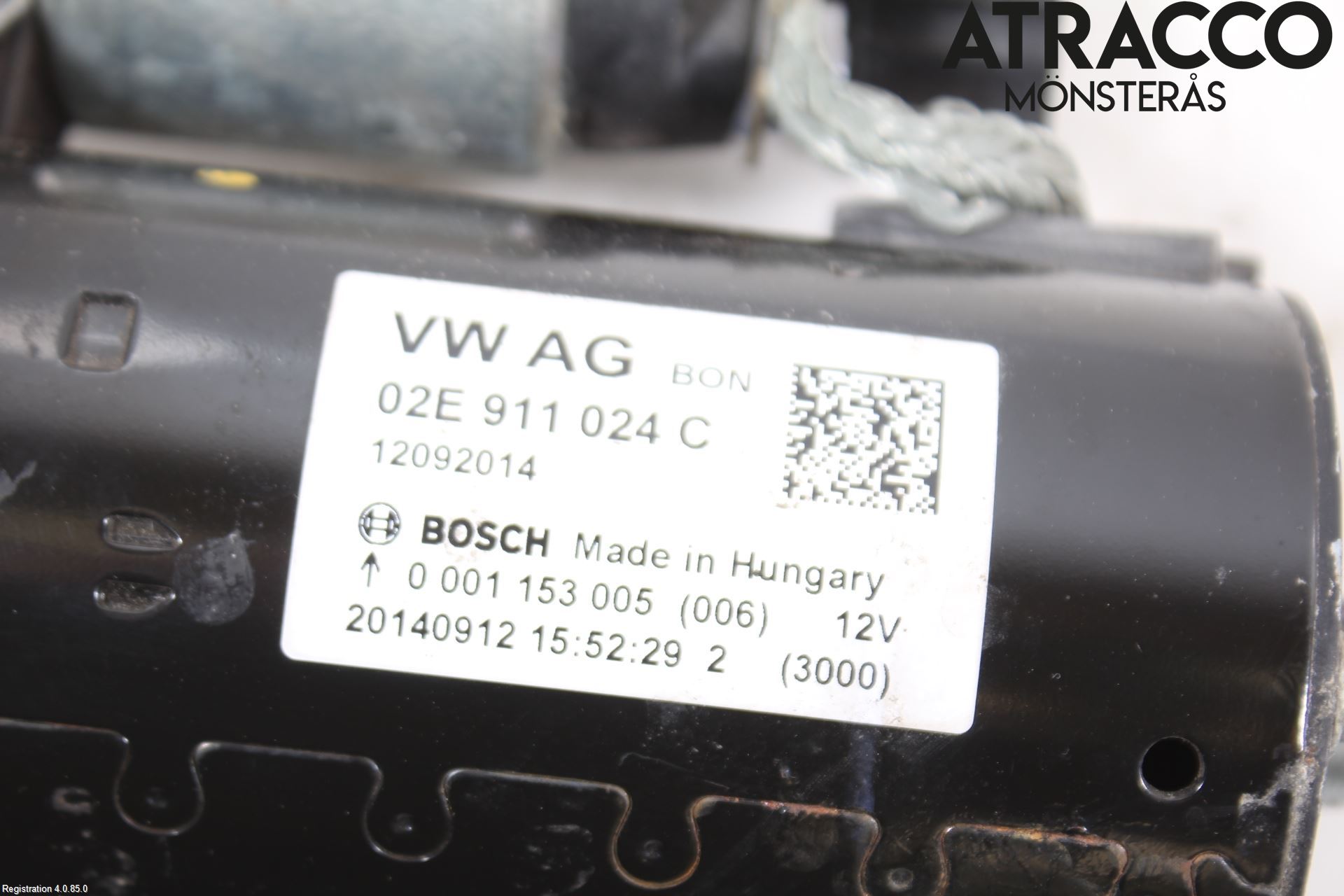 Volkswagen VW PASSAT 11-14 Startmotor Diesel