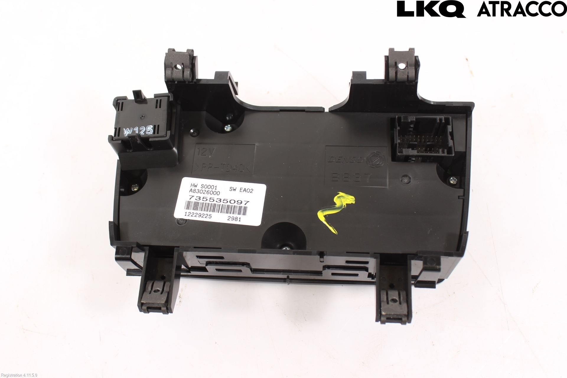 Fiat DUCATO 15-23 Varme Ac Betjening-Display