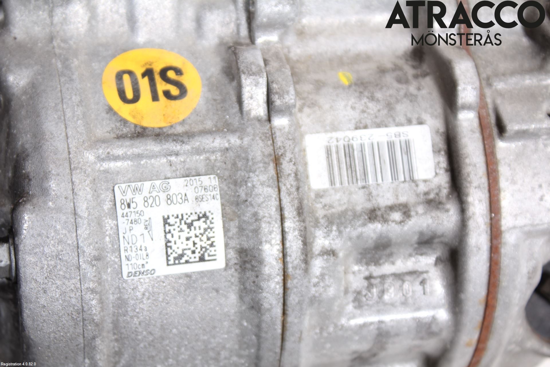 Audi A4/S4 B9 16-19 Varme Ac Kompressor