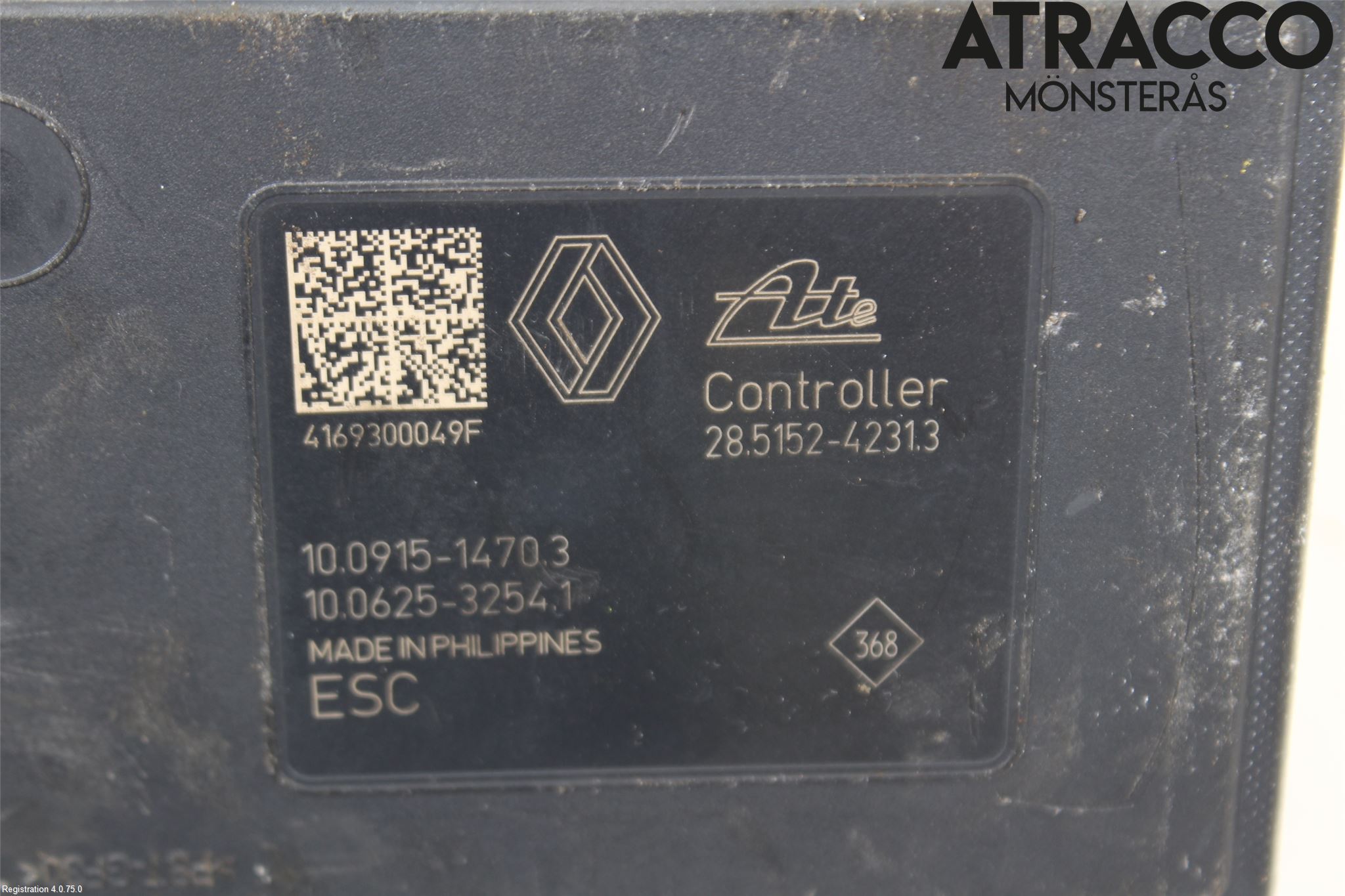 Renault MEGANE IV 16-23 Abs Hydraulikkaggregat