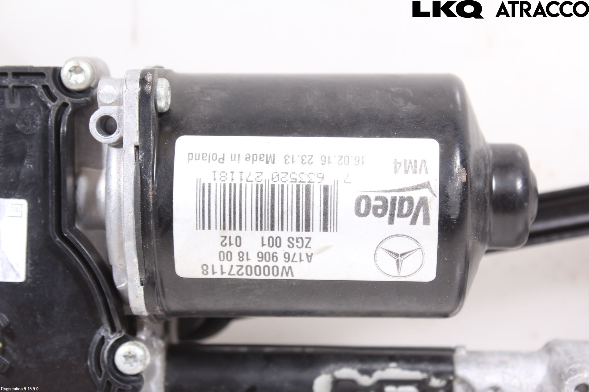 Mercedes-Benz MB A-KLASS (W176) 13-18 Viskermotor Frontrute