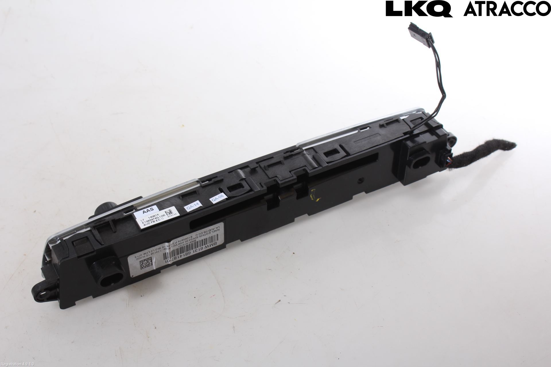 BMW 1 F20/F21 11-19 Stereo Radio Med Cd