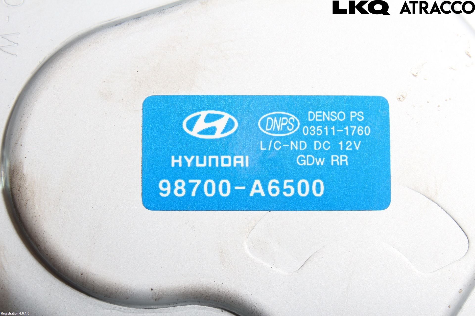 Hyundai i30 GD 13-17 Viskermotor Bakluke