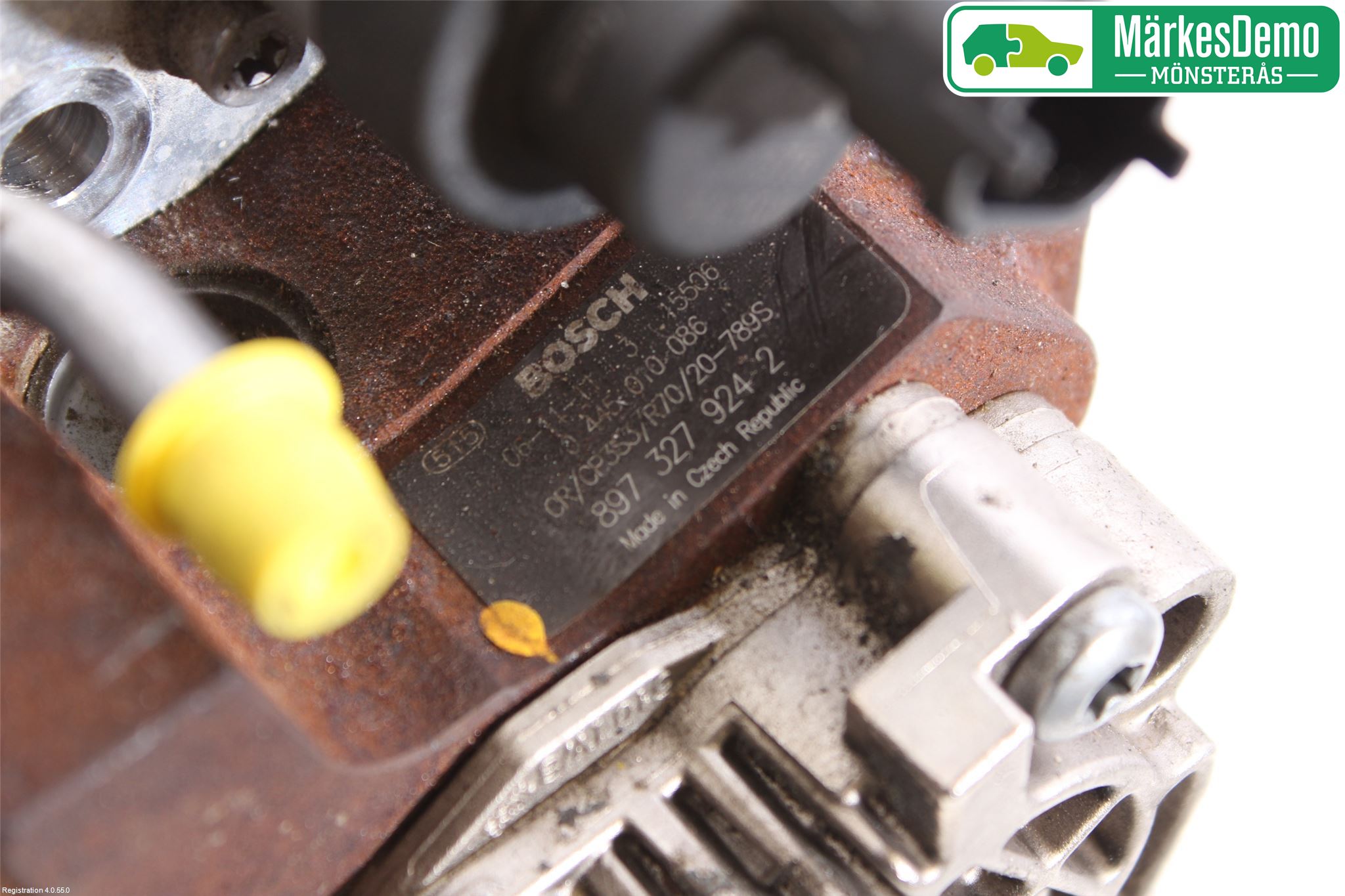 Opel ASTRA H 04-12 Drivstoff Dieselpumpe Hoved