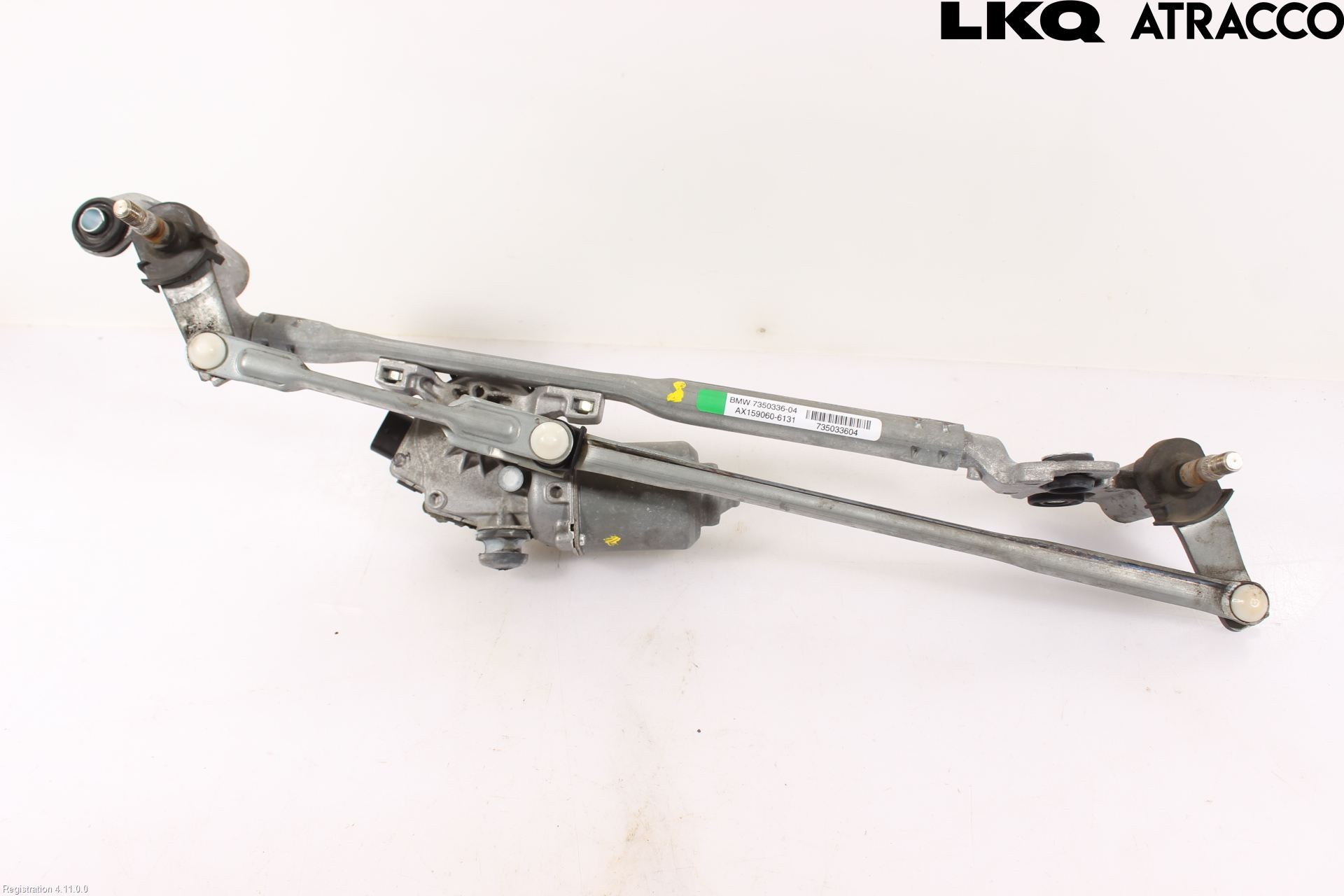 BMW X6 F16 14-19 Viskermotor Frontrute