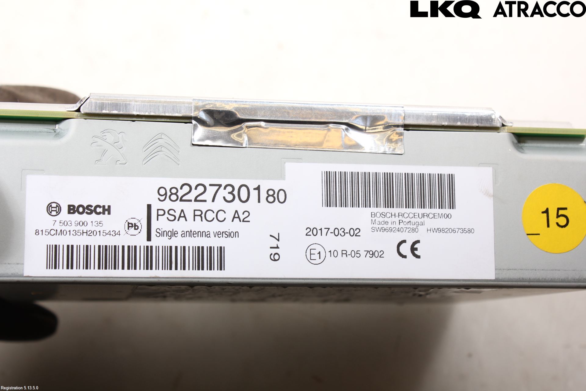Citroen C3 AIRCROSS 18-23 Stereo Radio Med Cd