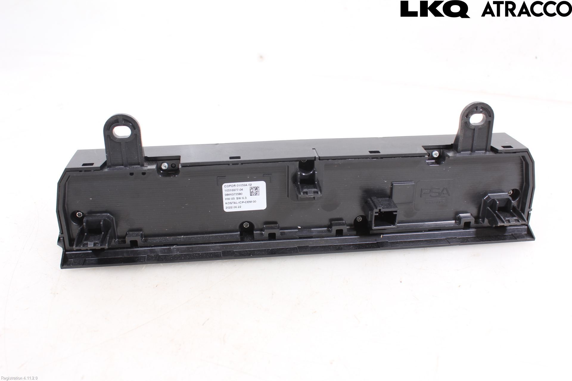 Citroen C4/E-C4 C4X/E-C4X III 21- Varme Ac Betjening-Display