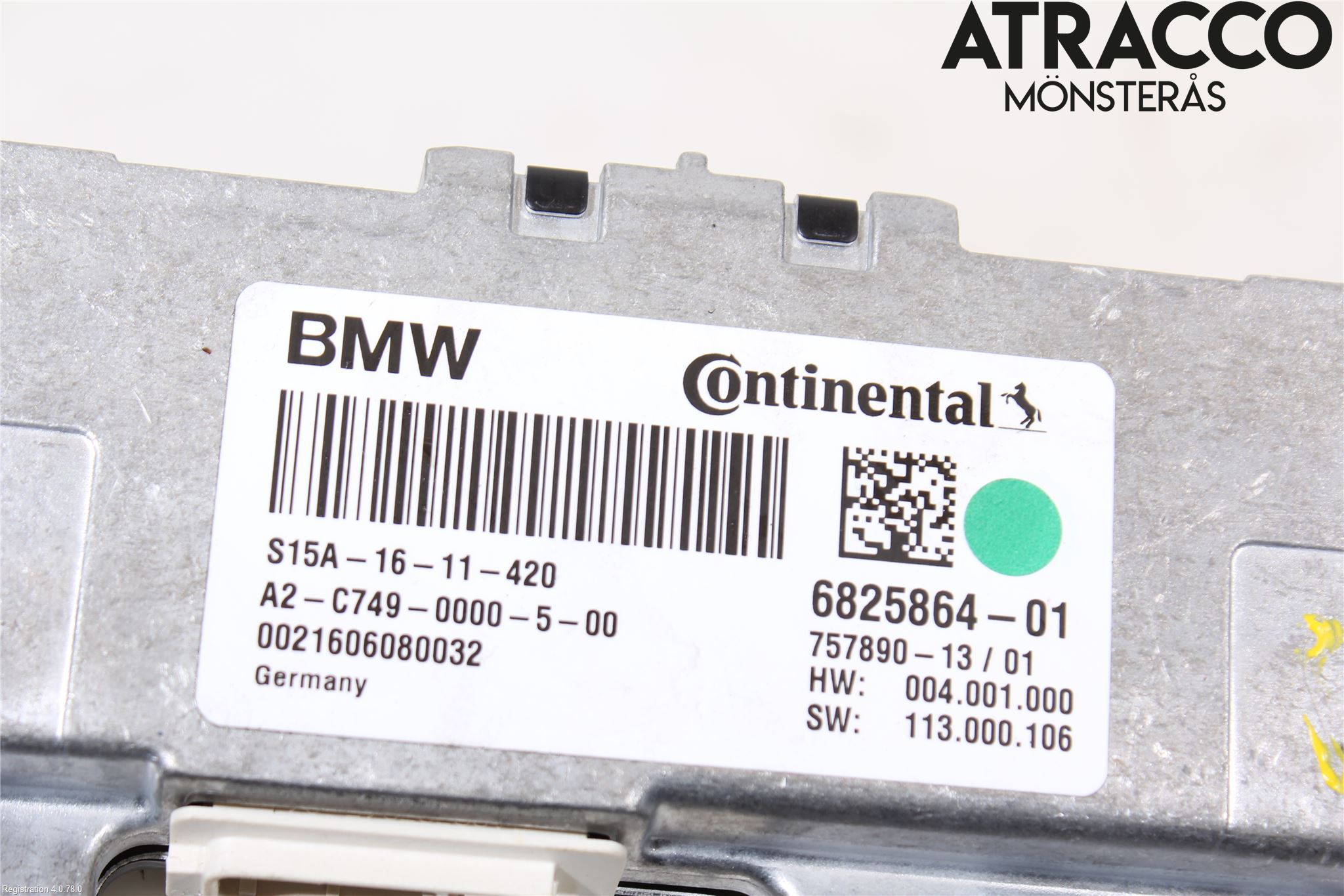 BMW 5 G30/G31/F90 17-23 Sensor Kollisjonsbeskyttelse