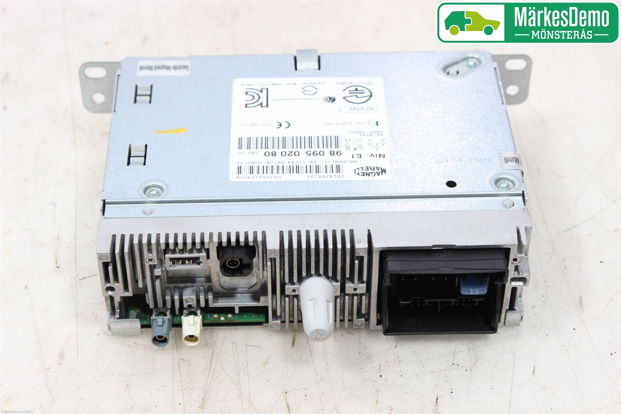 Peugeot 208 12-15 Stereo Radio