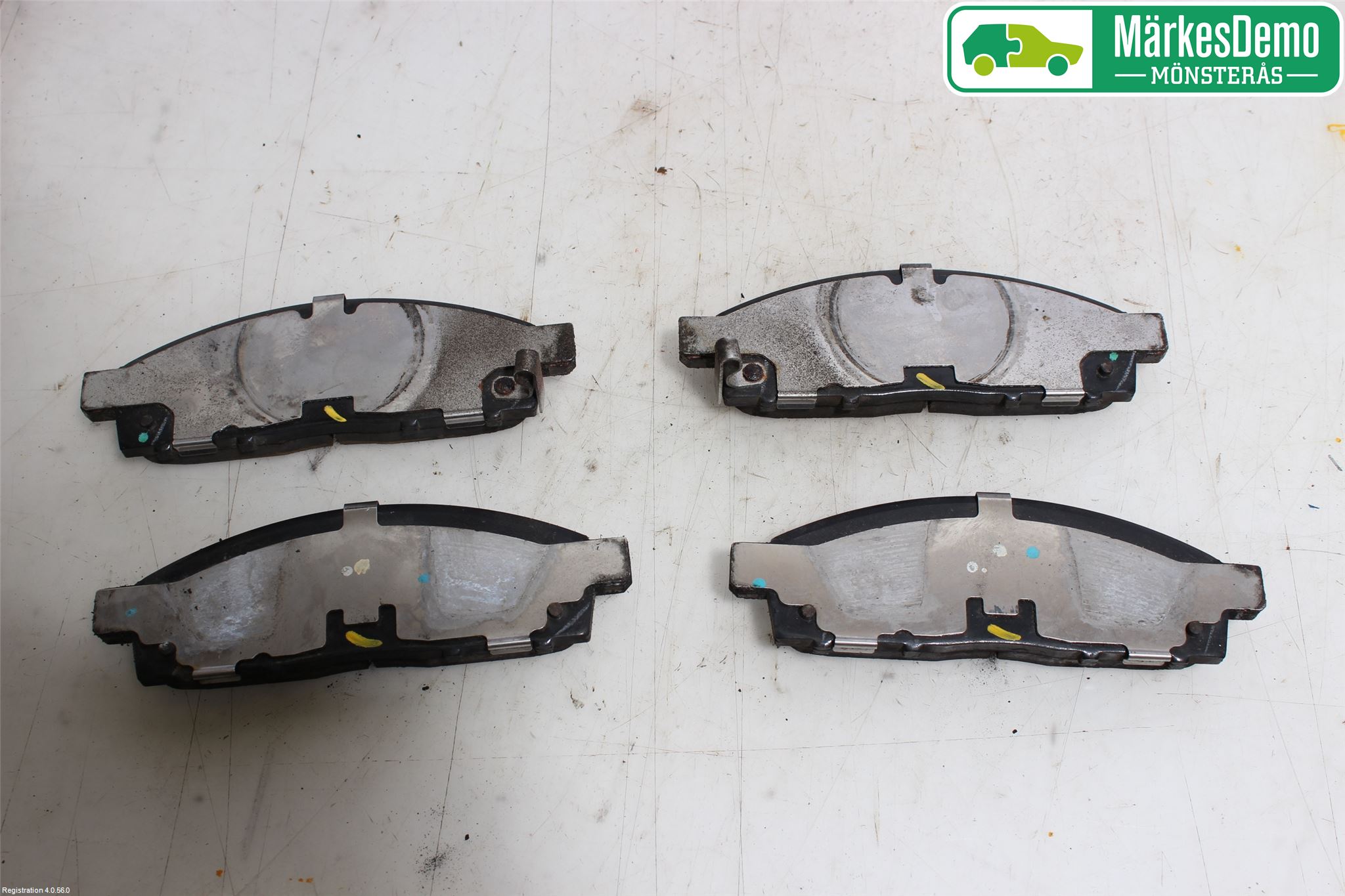 Fiat FULLBACK 16-19 Bremsebelegg Foran