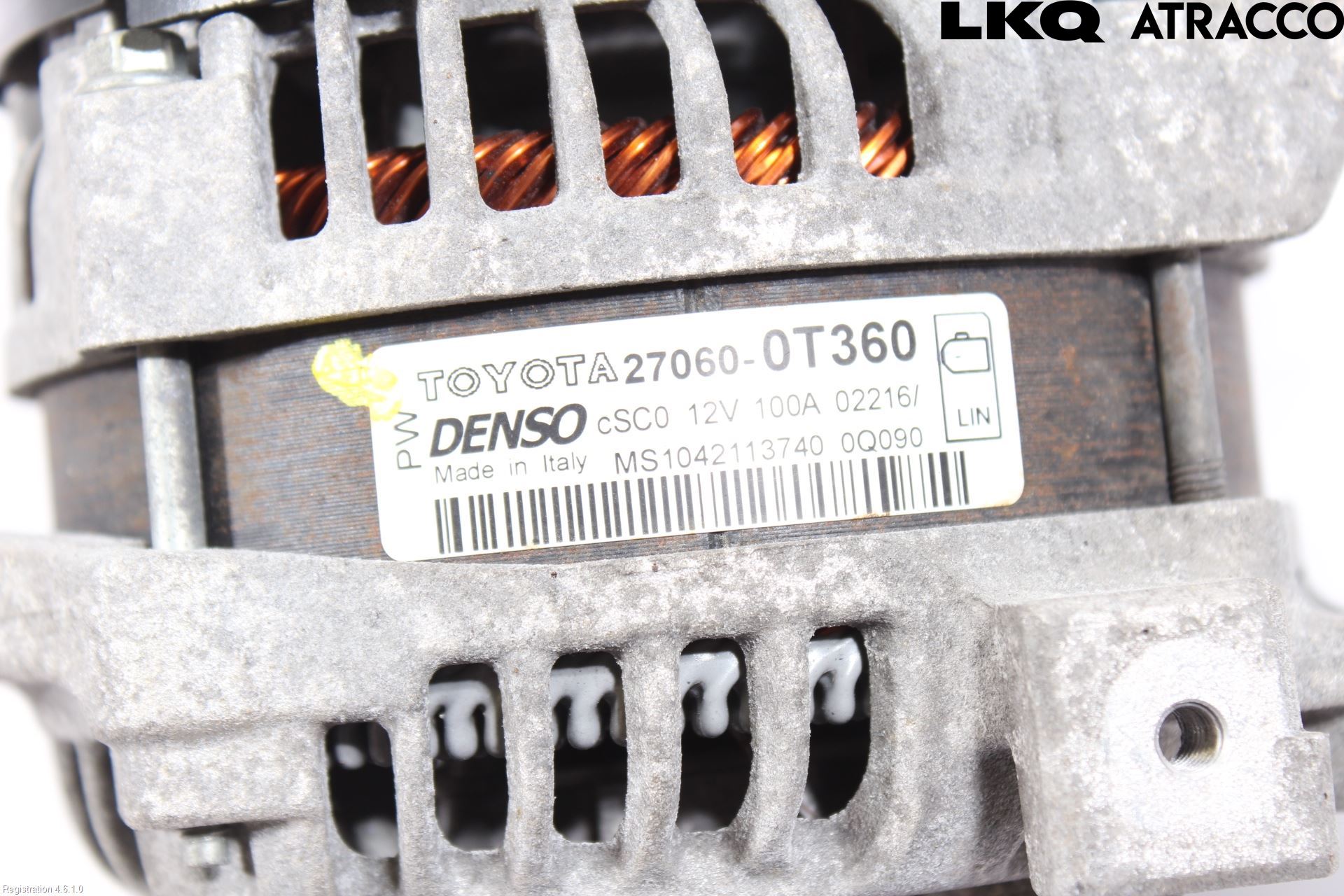 Toyota AVENSIS 16-18 Dynamo