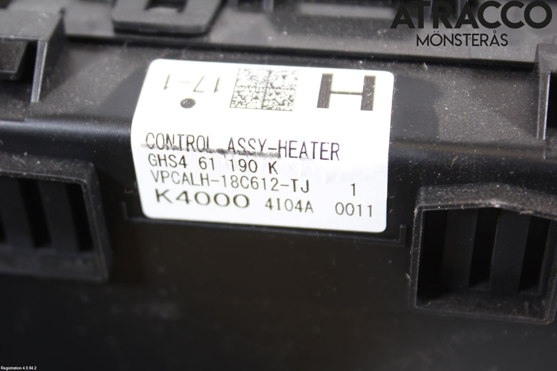 Mazda 6 13- Varme Ac Betjening-Display
