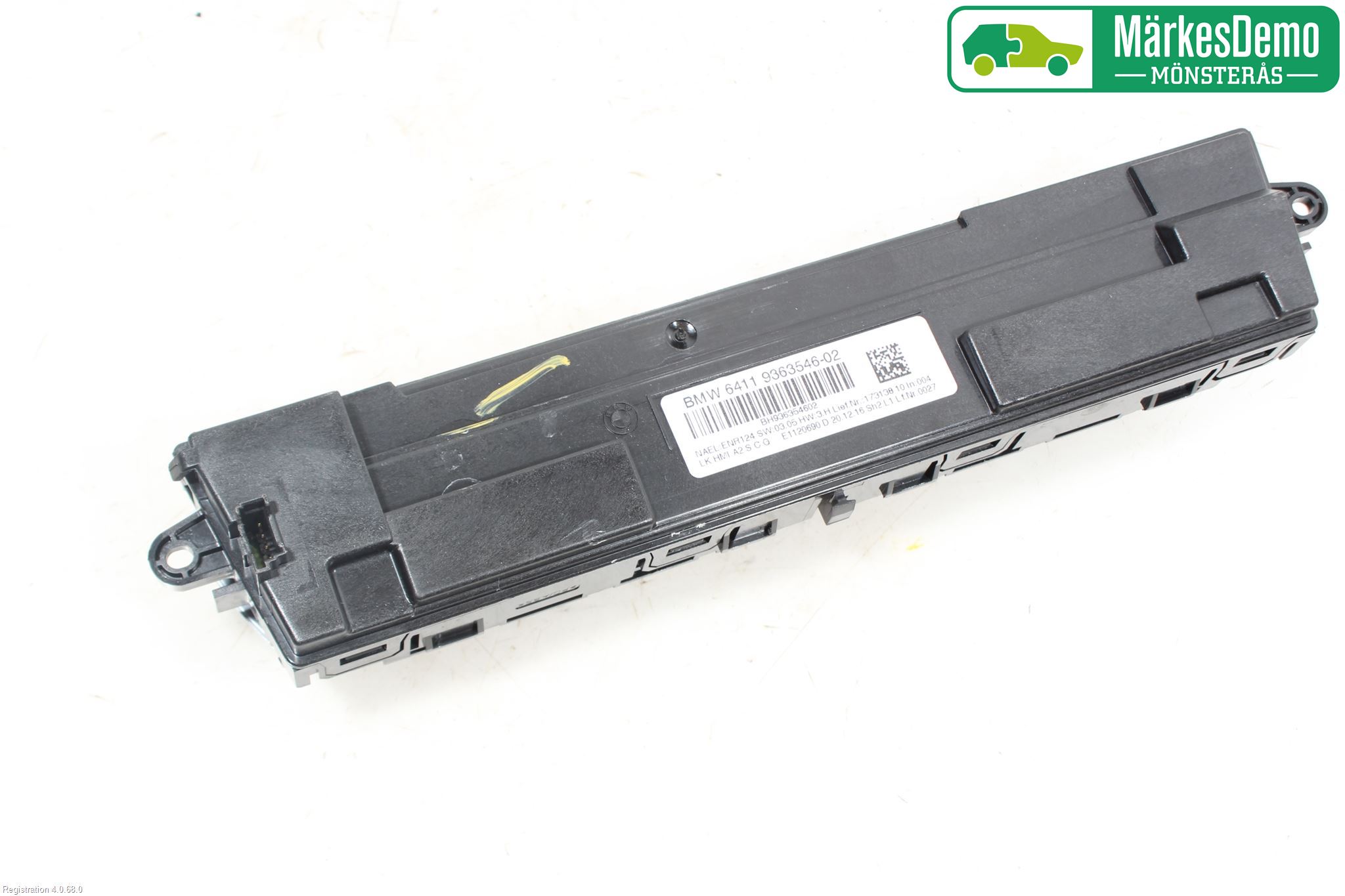 BMW 1 F20/F21 11-19 Varme Ac Betjening-Display