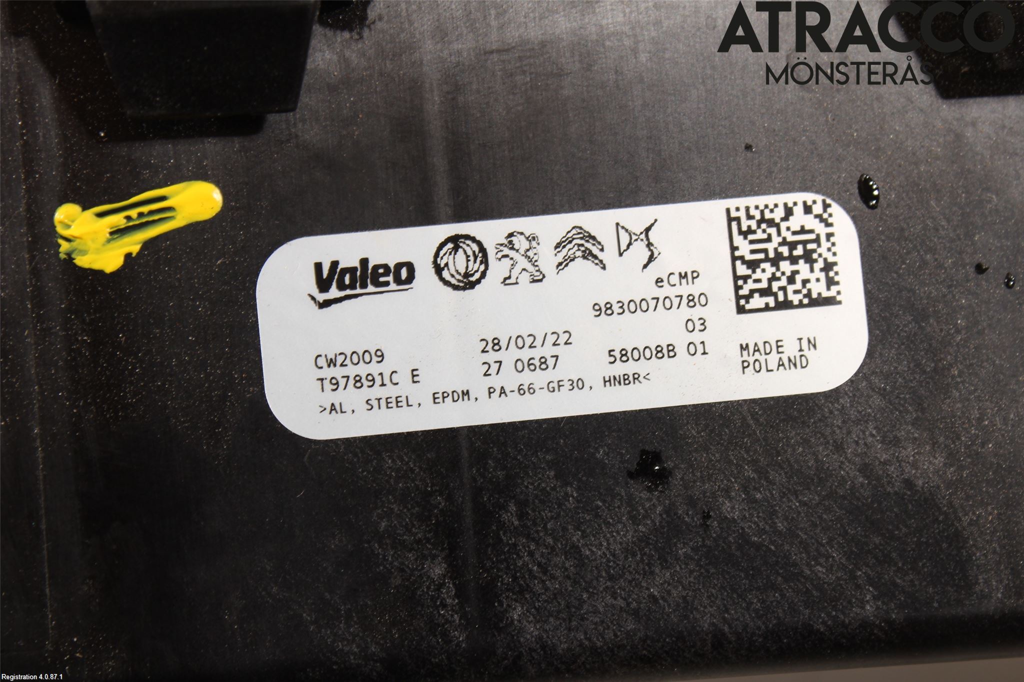 Citroen C4/E-C4 C4X/E-C4X III 21- Varme Ac Øvrig