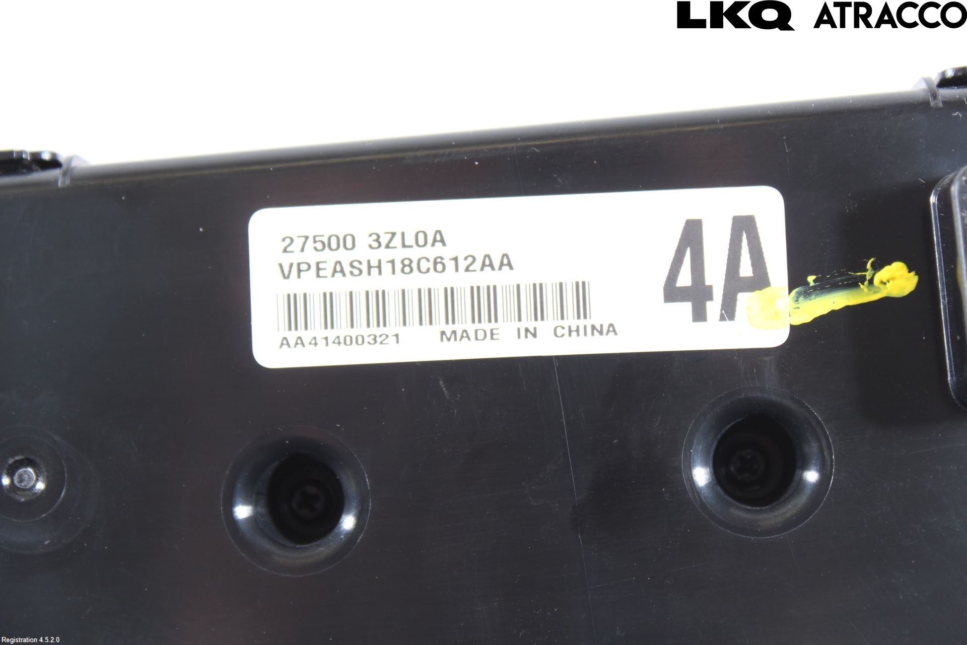 Nissan PULSAR Varme Ac Betjening-Display
