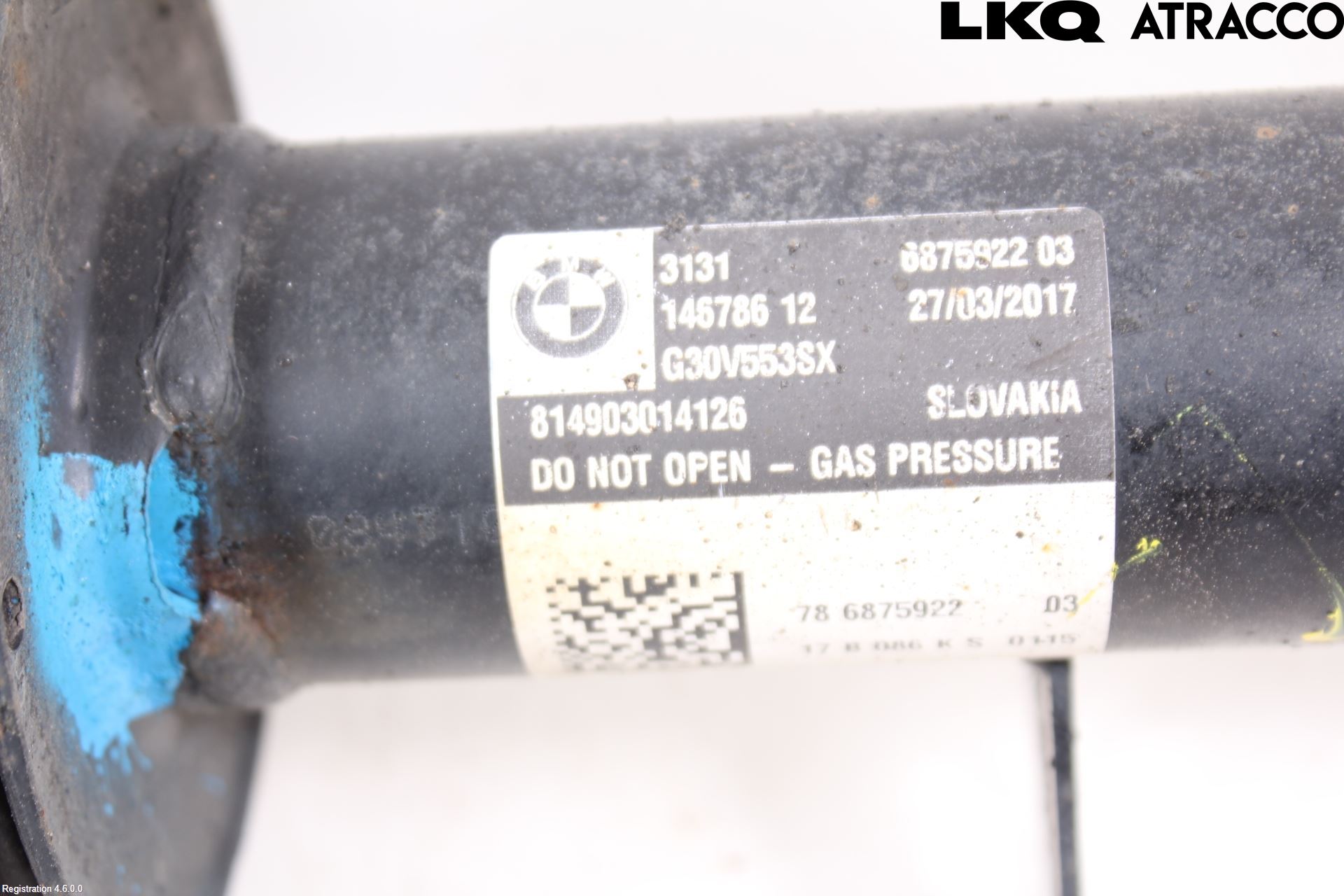 BMW 5 G30/G31/F90 17-23 Fjærbein Foran Høyre
