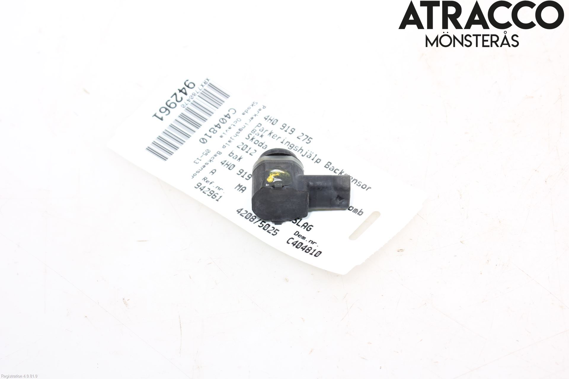 Skoda OCTAVIA (1Z) 05-13 Sensor Ryggesensor