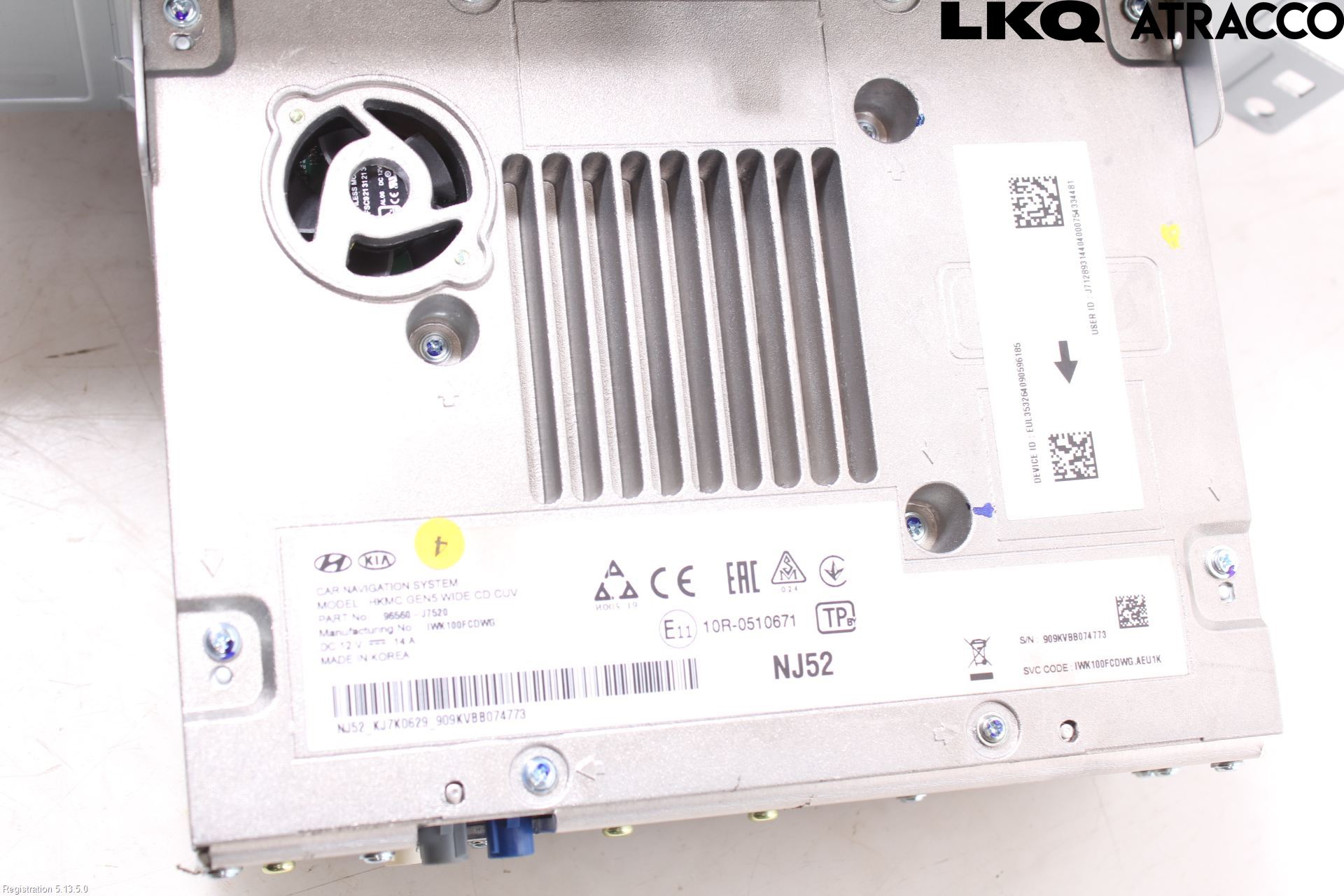 Kia XCEED 19- Stereo Radio Med Cd