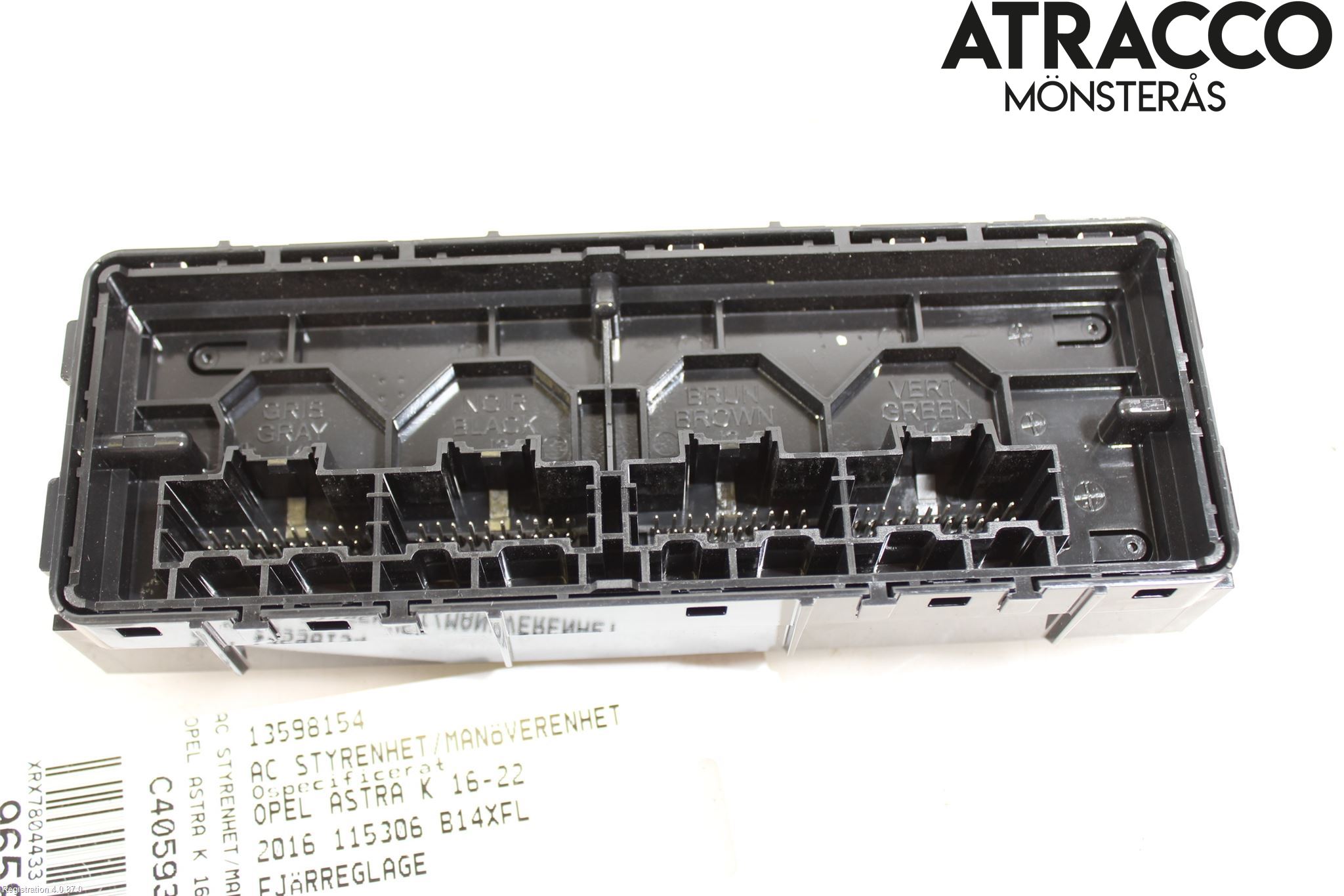 Opel ASTRA K 16-22 Varme Ac Betjening-Display