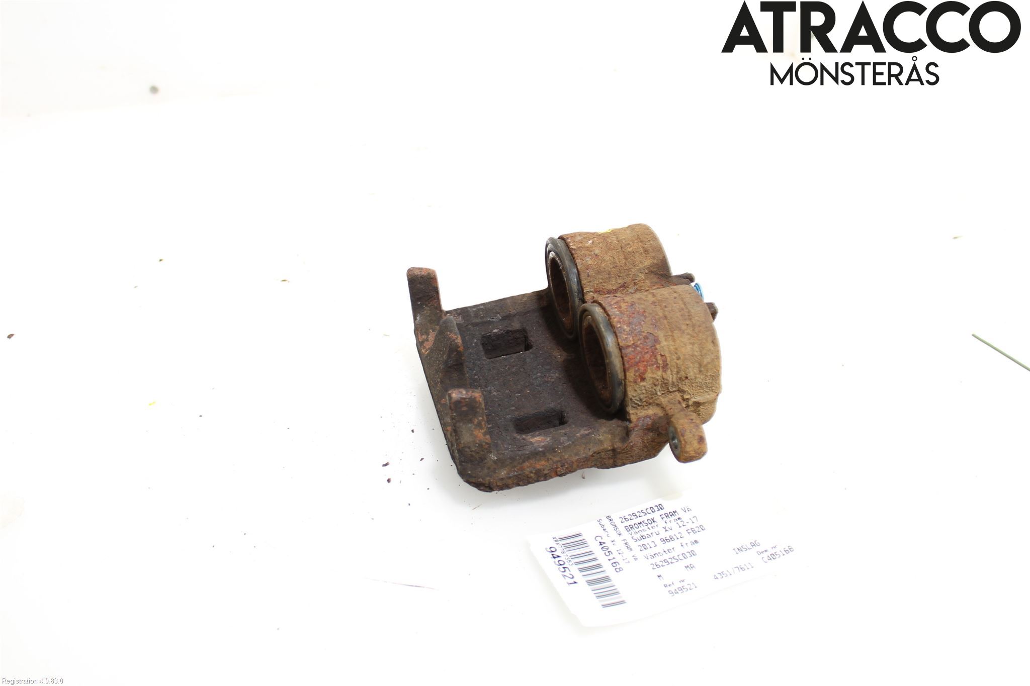 Subaru XV 12-17 Bremsecaliper Foran Venstre