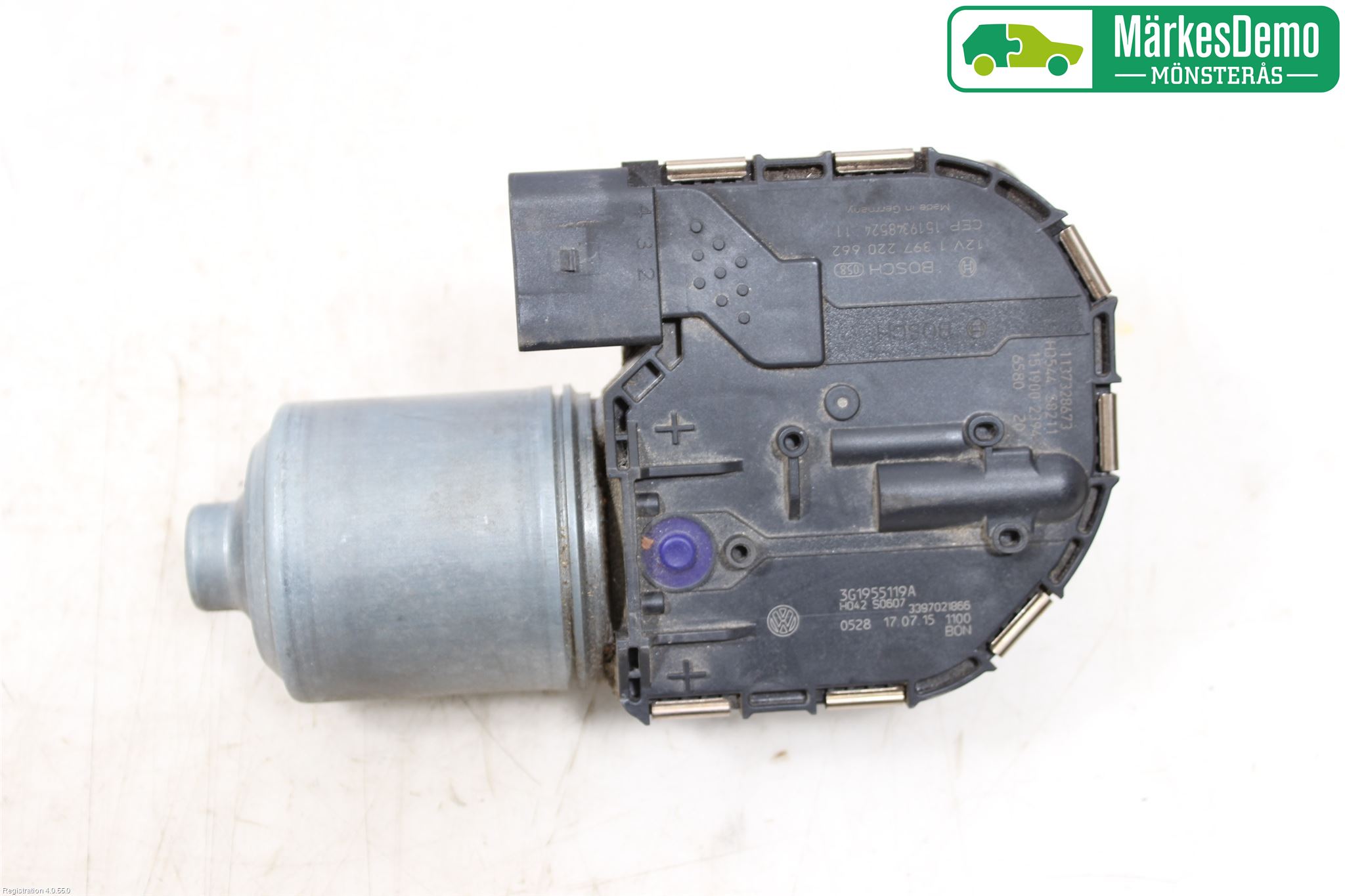 Volkswagen VW PASSAT 15-19 Viskermotor Frontrute