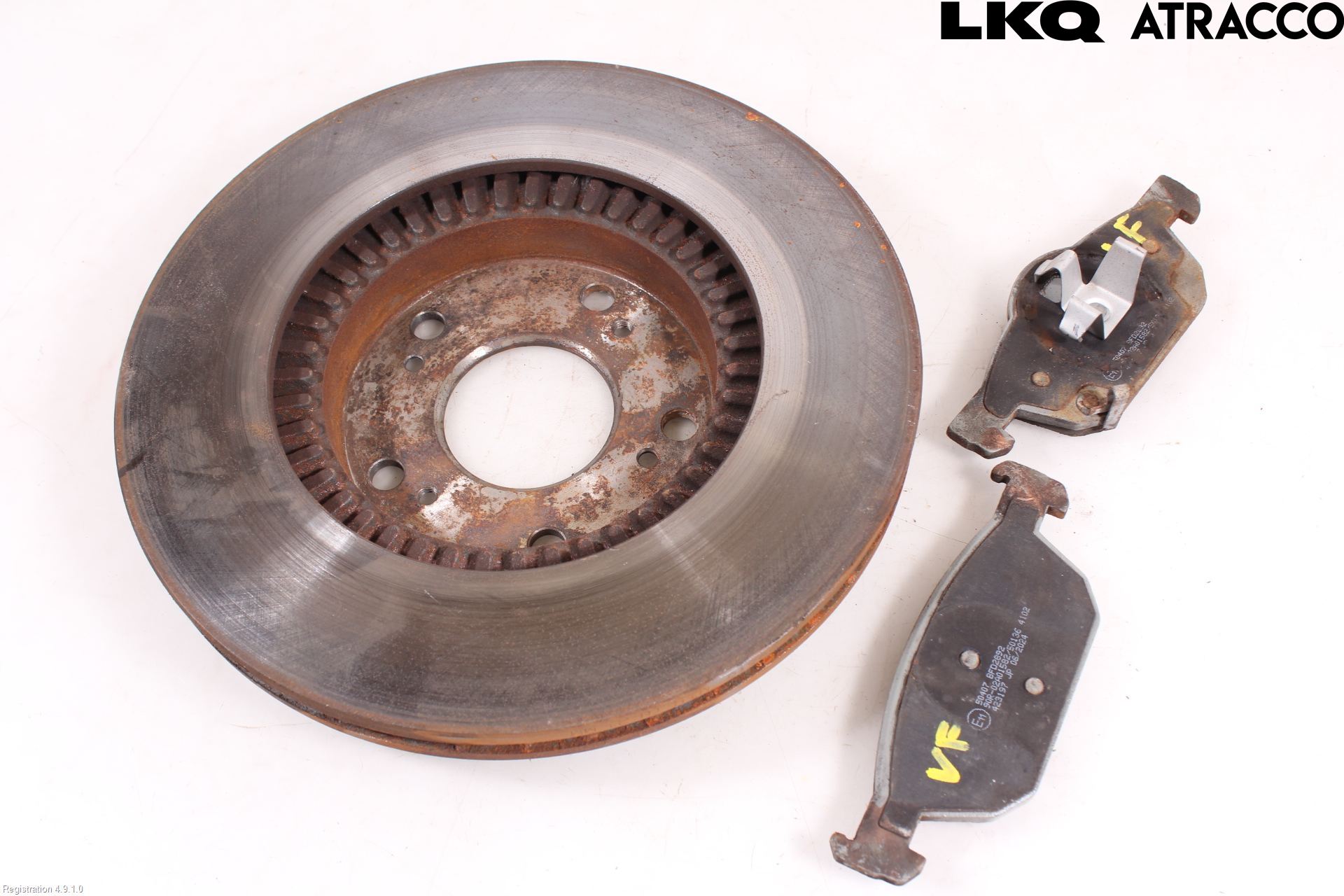 Honda CIVIC 17-22 Bremseskive Foran