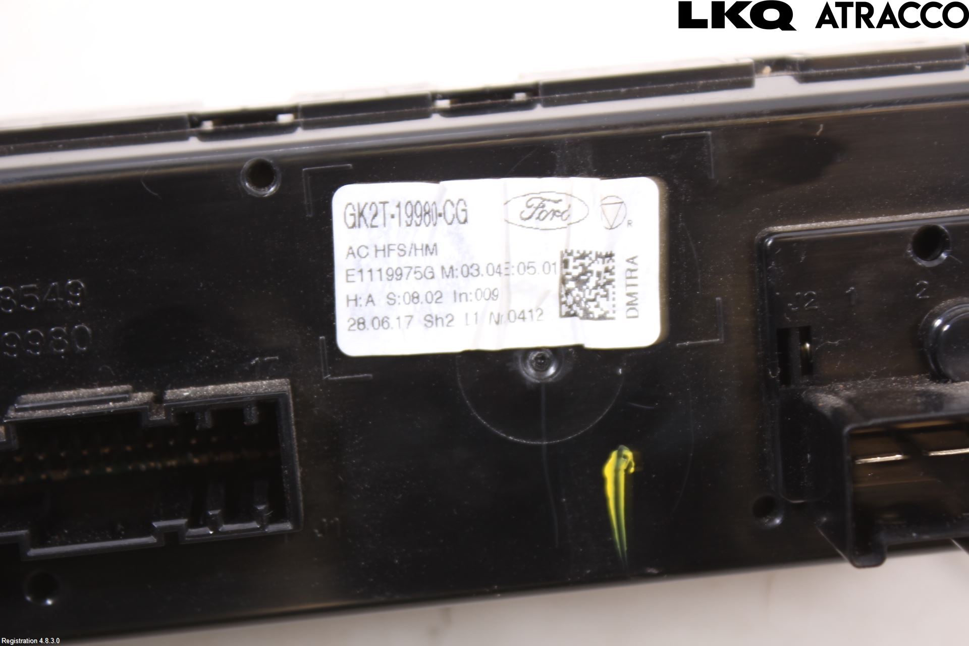 Ford TRANSIT SKÅP/BUSS 14-22 Varme Ac Betjening-Display