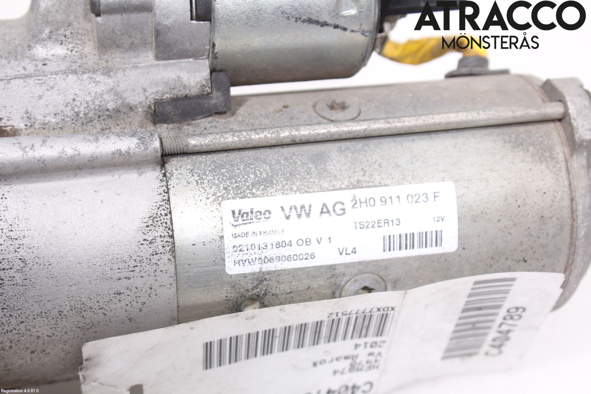 Volkswagen VW AMAROK 2H 10-22 Startmotor Diesel