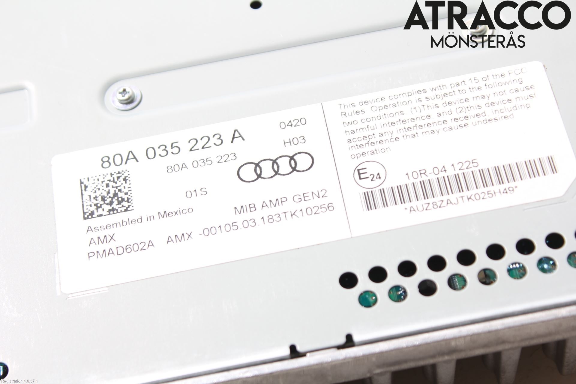 Audi Q5/SQ5 17- Stereo Forsterker