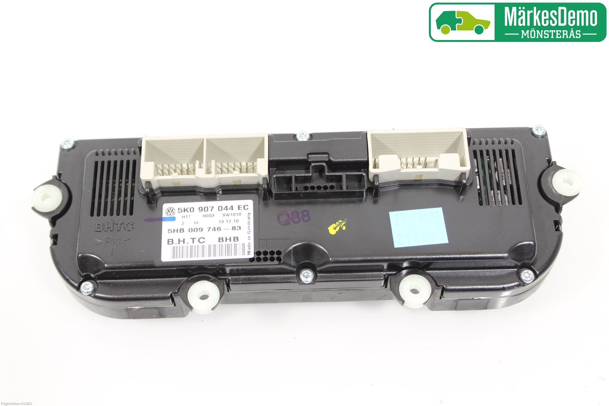 Volkswagen VW PASSAT 11-14 Varme Ac Betjening-Display