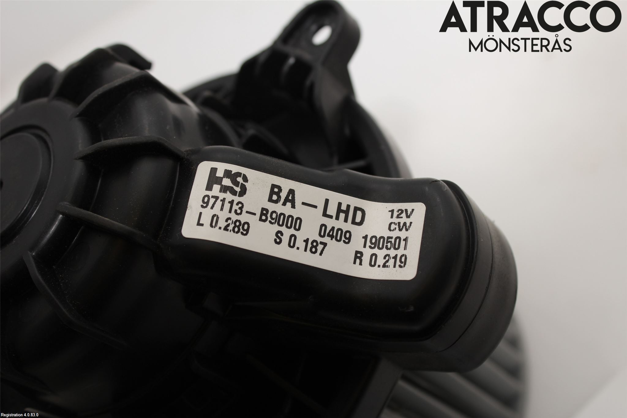 Hyundai i10 BA 17-20 Varmeapparat Viftemotor