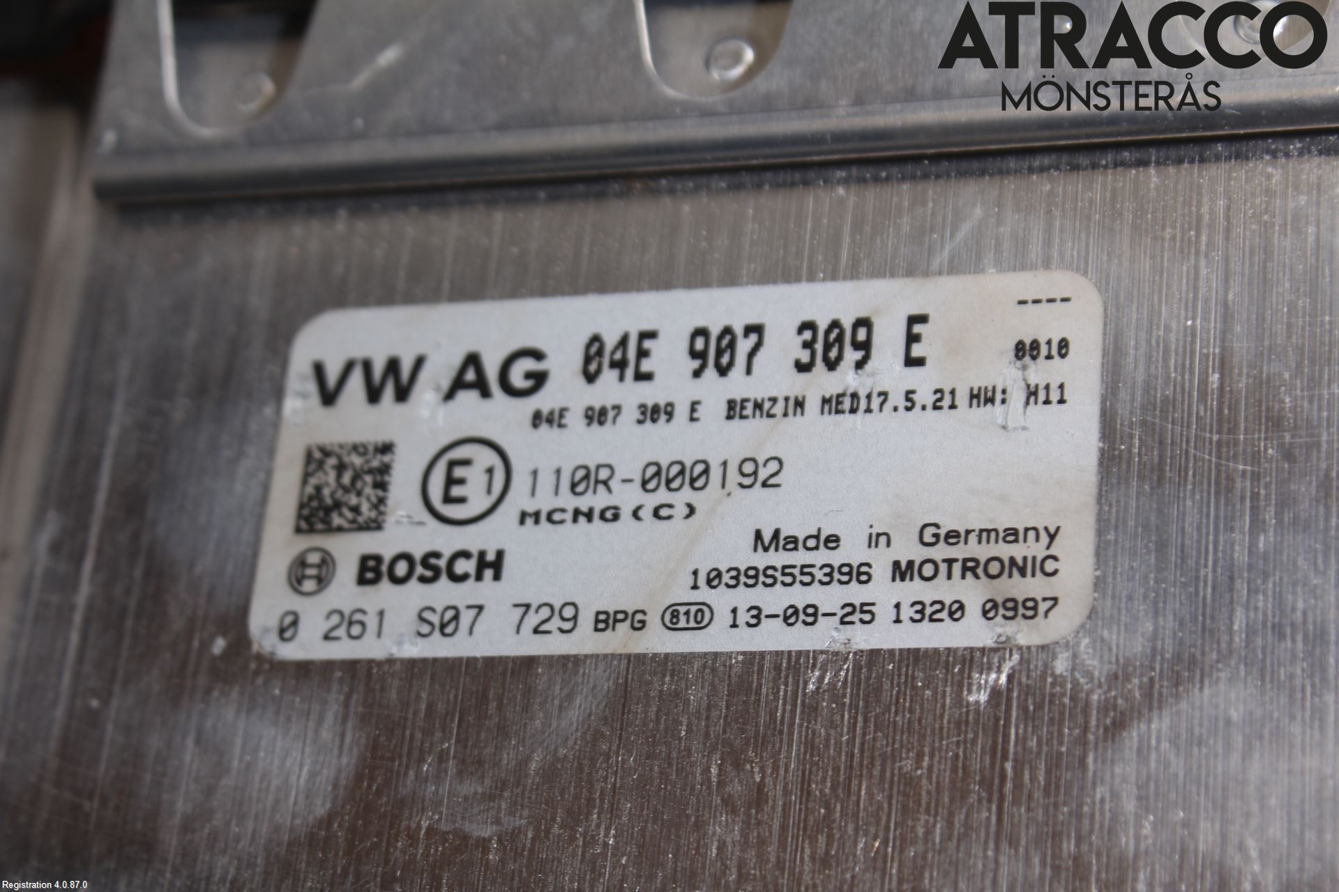 Volkswagen VW GOLF / E-GOLF VII 13-20 Styreenhet Innsprøytning